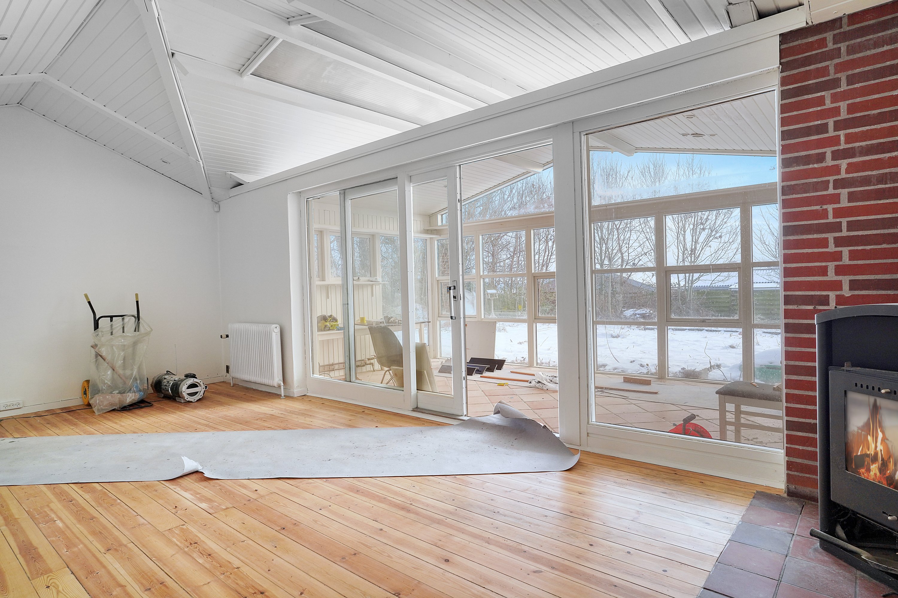 Fremhævet stue billede i fuldskærmstilstand. Billede af Kirkevej 7, Blistrup, 3230 Græsted