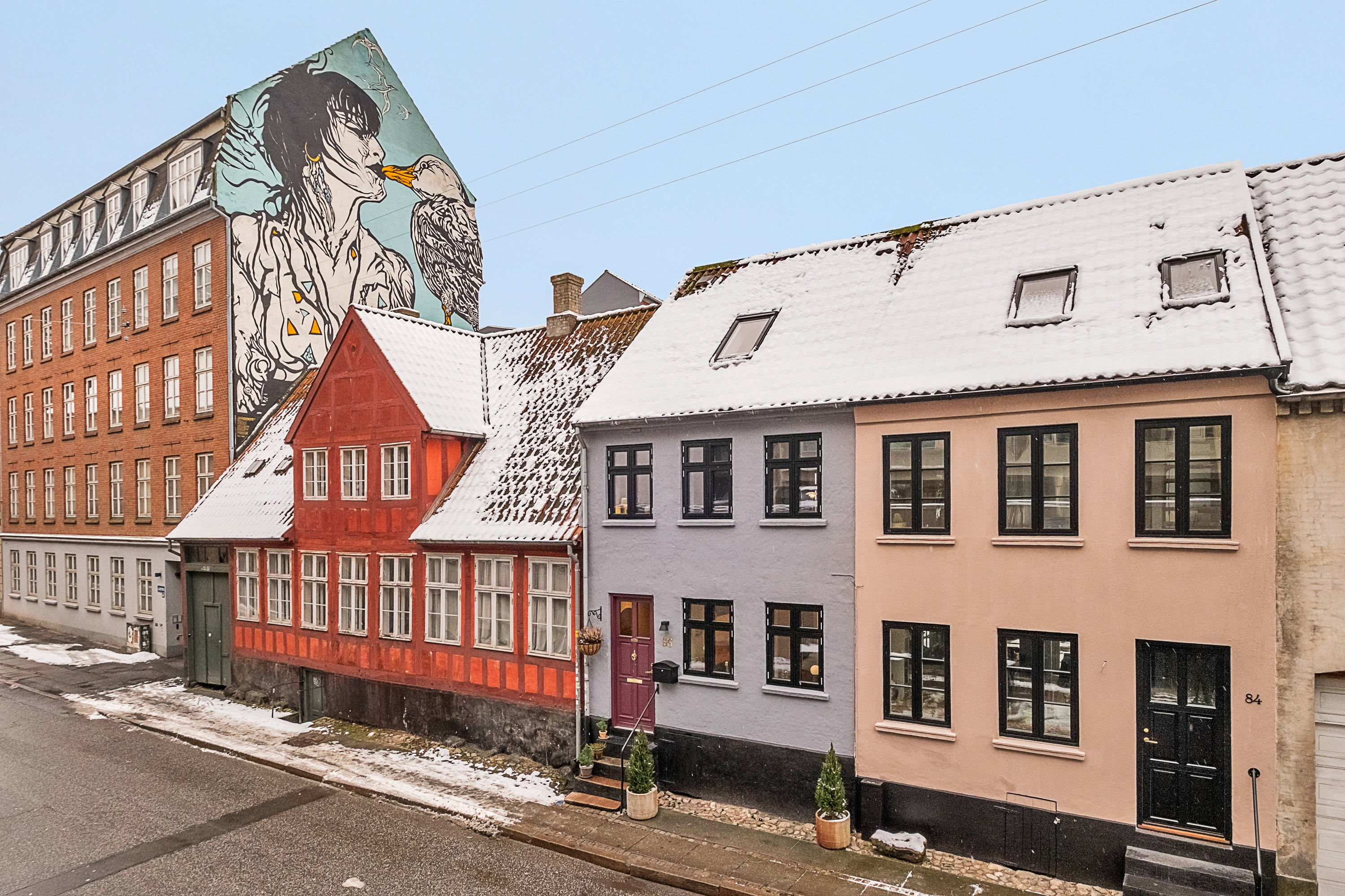 Fremhævet facade billede i fuldskærmstilstand. Billede af Fiskergade 86, 8000 Aarhus C