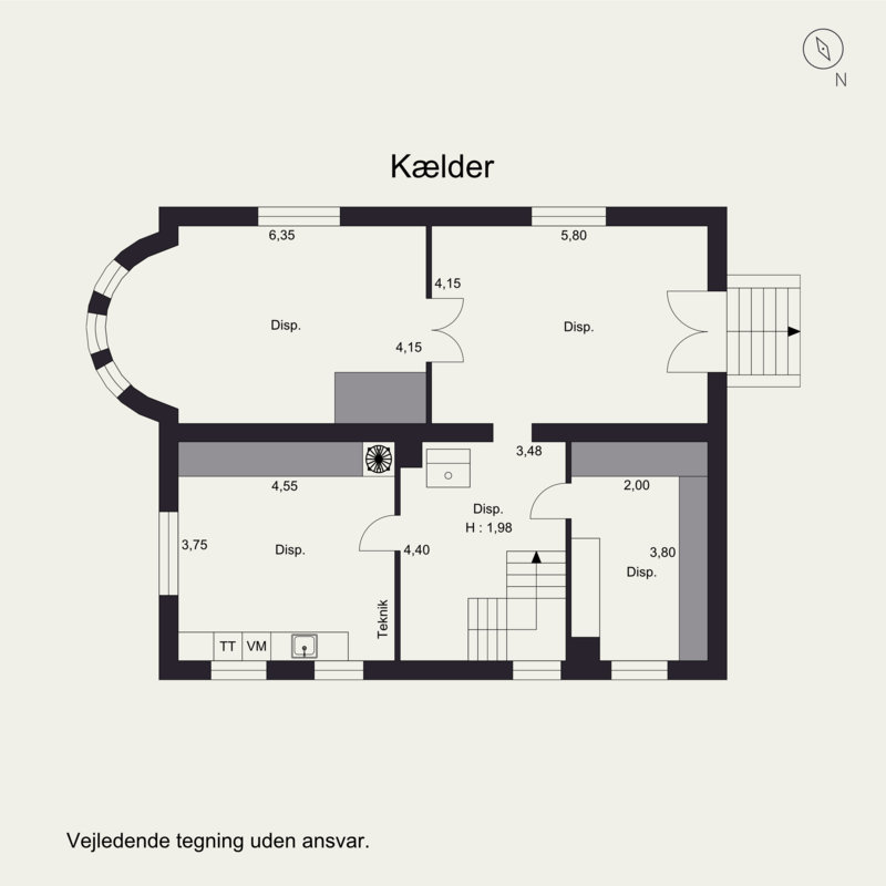 Plantegninger billede af Jyllandsgade 28, 8700 Horsens