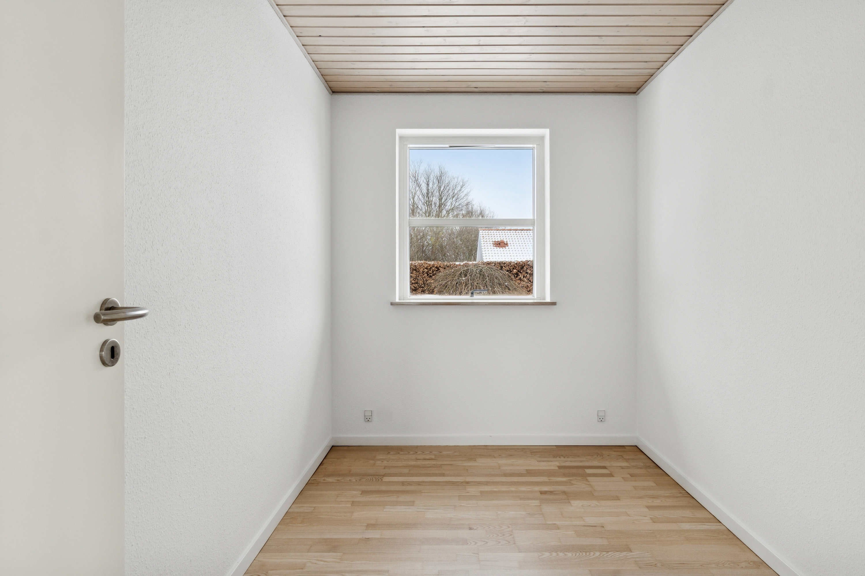 Fremhævet soveværelse billede i fuldskærmstilstand. Billede af Blomstervænget 86, 4550 Asnæs