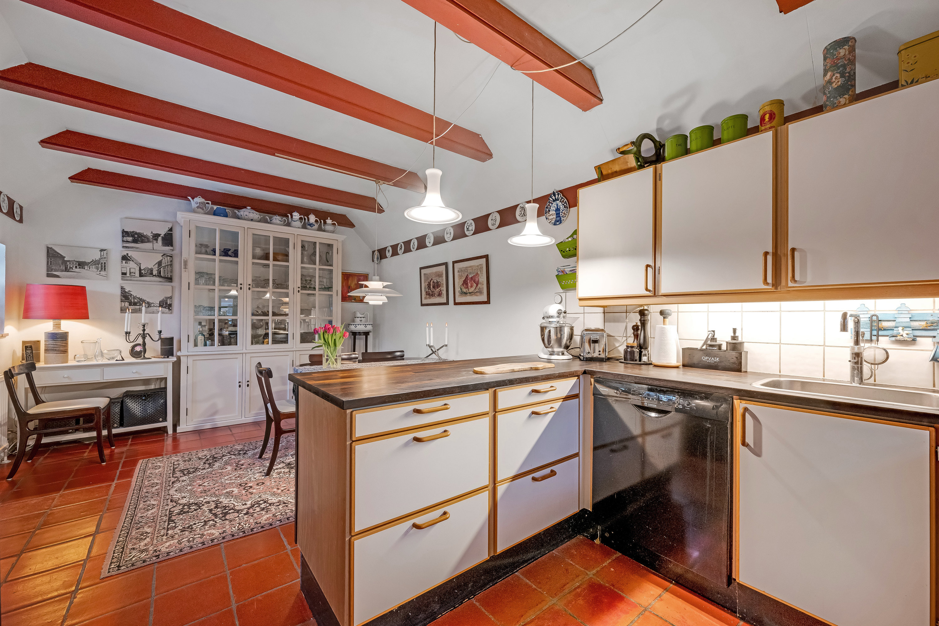 Fremhævet køkken billede i fuldskærmstilstand. Billede af Østergade 5, 6950 Ringkøbing