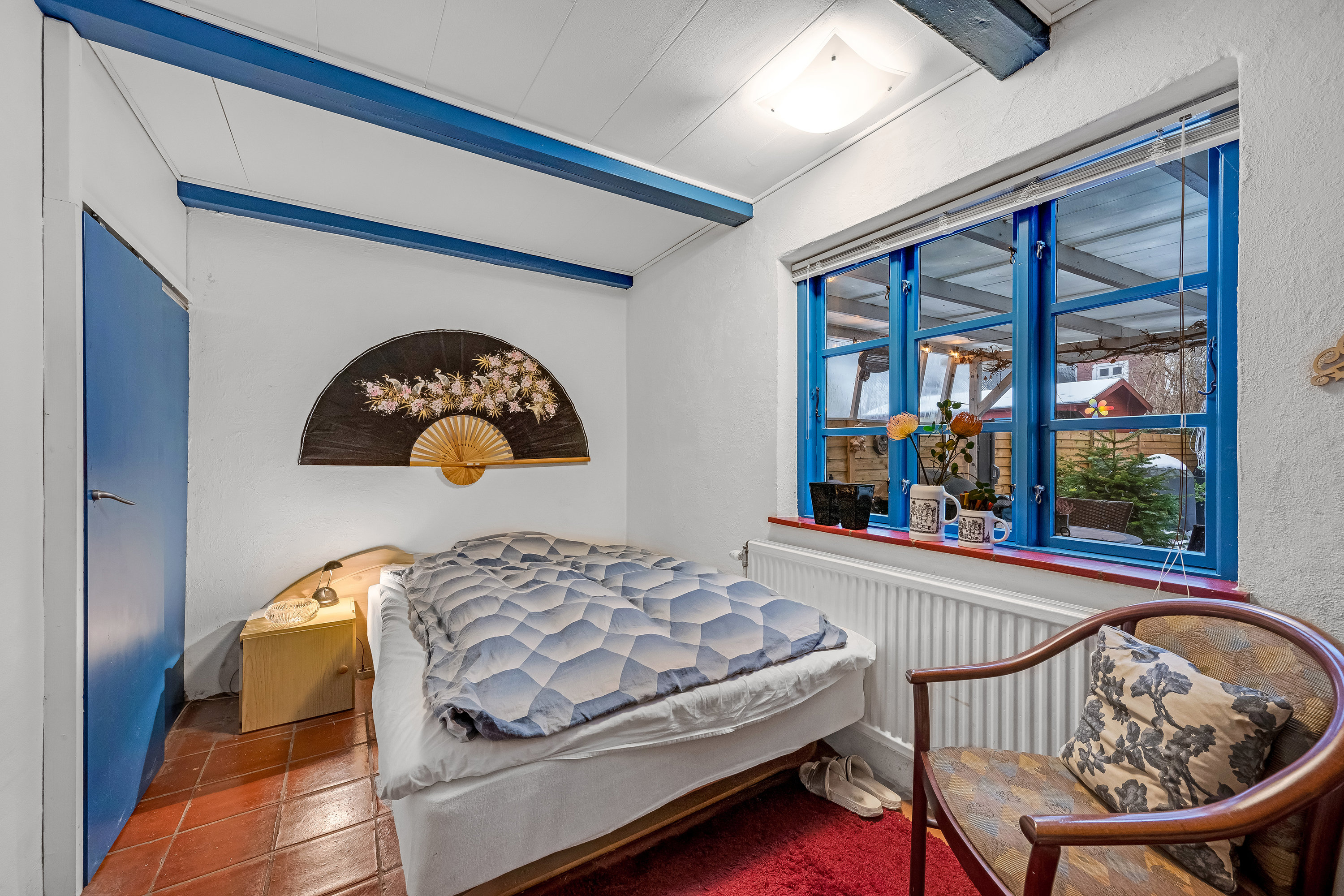 Fremhævet soveværelse billede i fuldskærmstilstand. Billede af Østergade 5, 6950 Ringkøbing