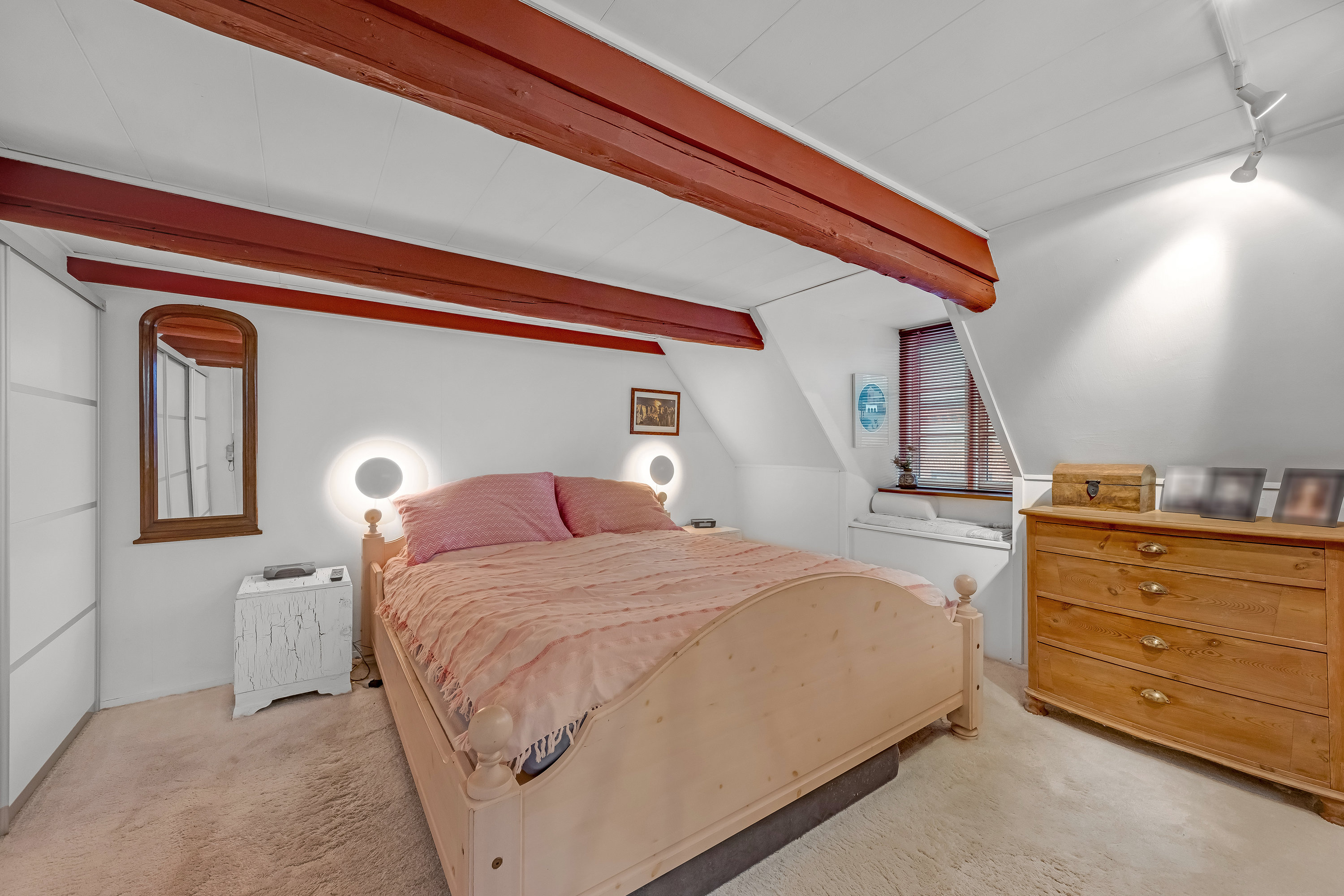 Fremhævet soveværelse billede i fuldskærmstilstand. Billede af Østergade 5, 6950 Ringkøbing