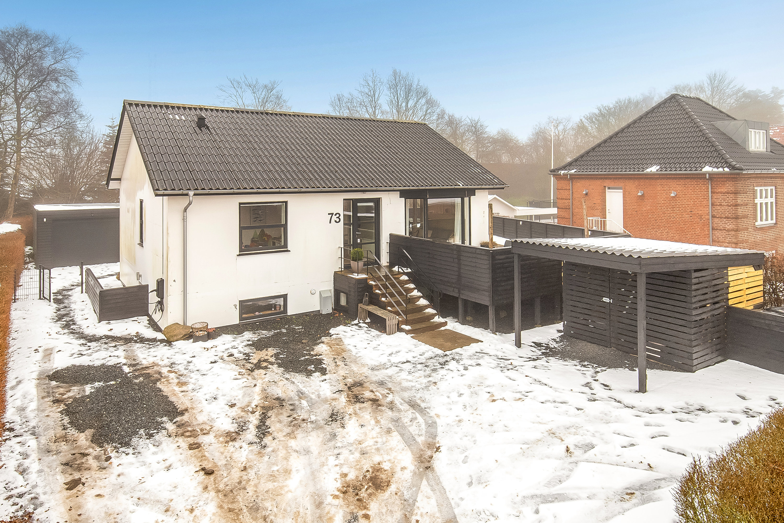 Fremhævet mastefoto billede i fuldskærmstilstand. Billede af Vindingvej 73, Vinding, 7100 Vejle