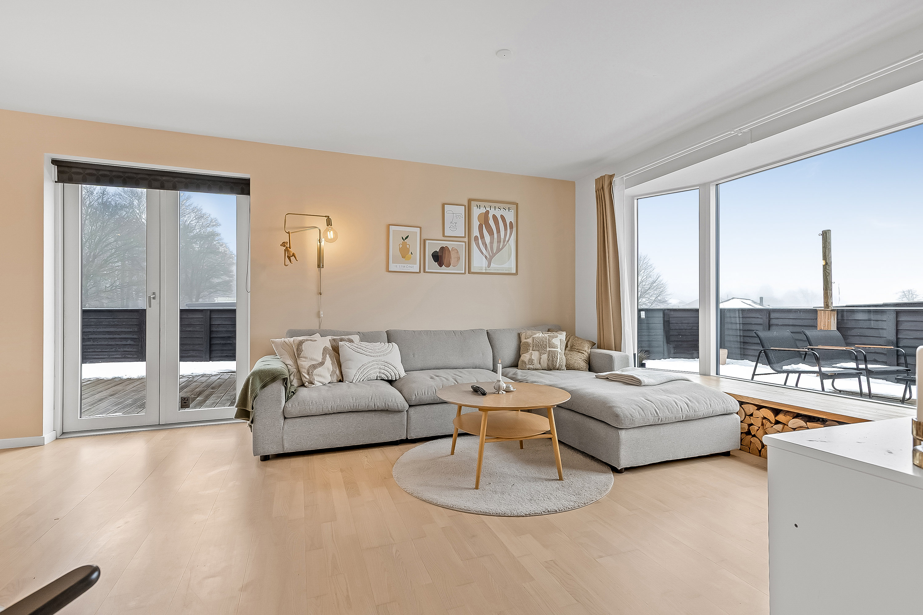 Miniaturebillede 1: stue. Billede af Vindingvej 73, Vinding, 7100 Vejle