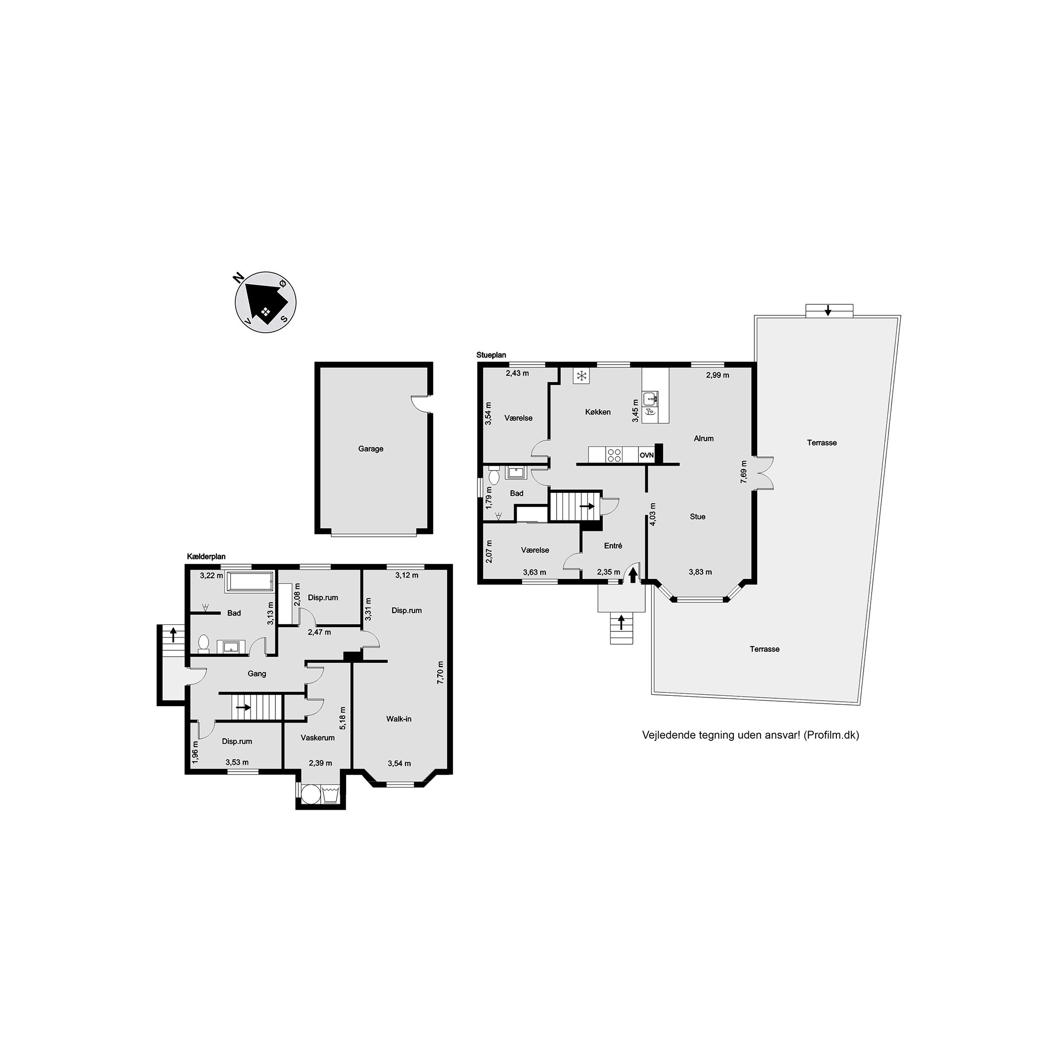Plantegninger billede af Vindingvej 73, Vinding, 7100 Vejle