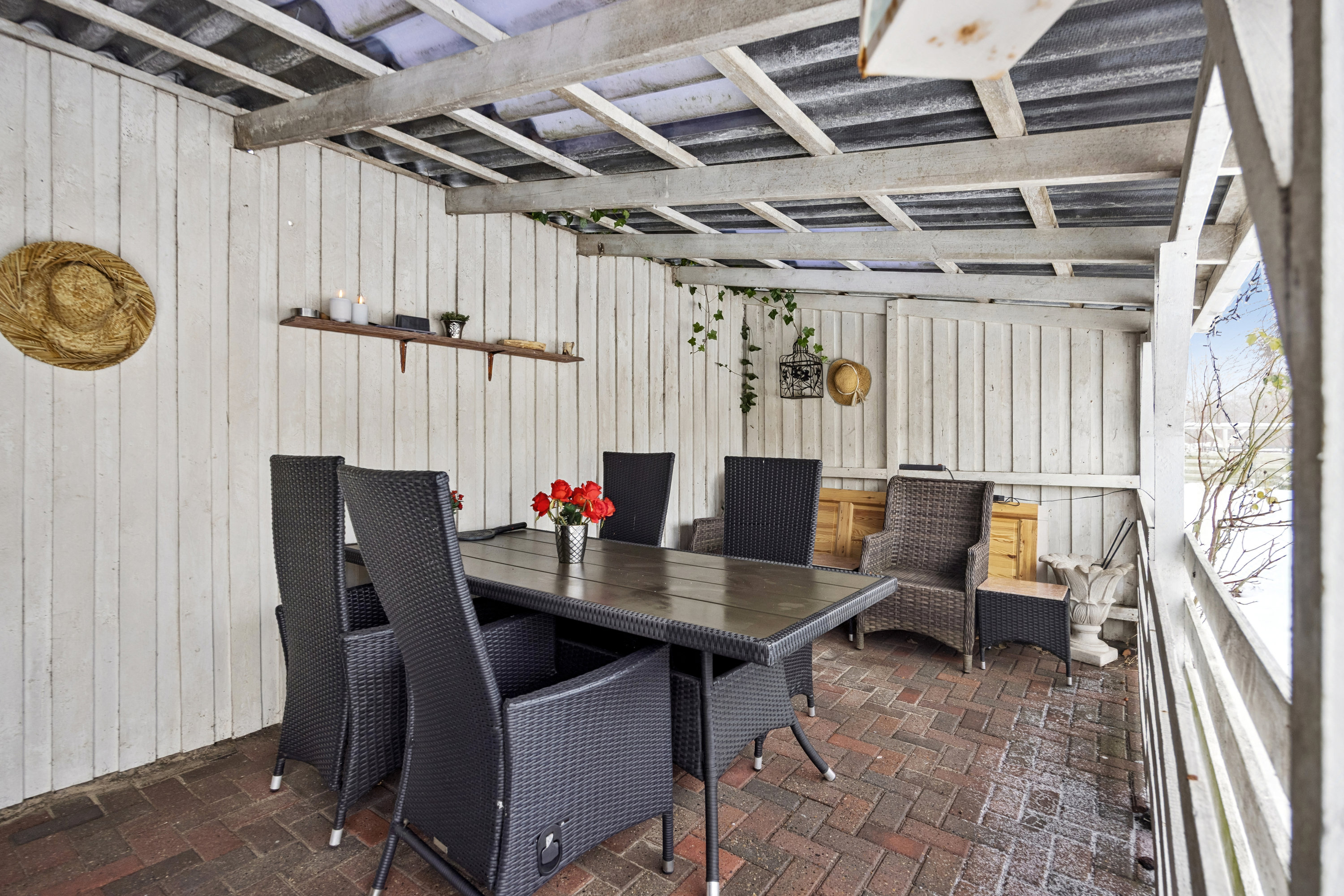 Fremhævet terrasse billede i fuldskærmstilstand. Billede af Thistedvej 61, 9400 Nørresundby