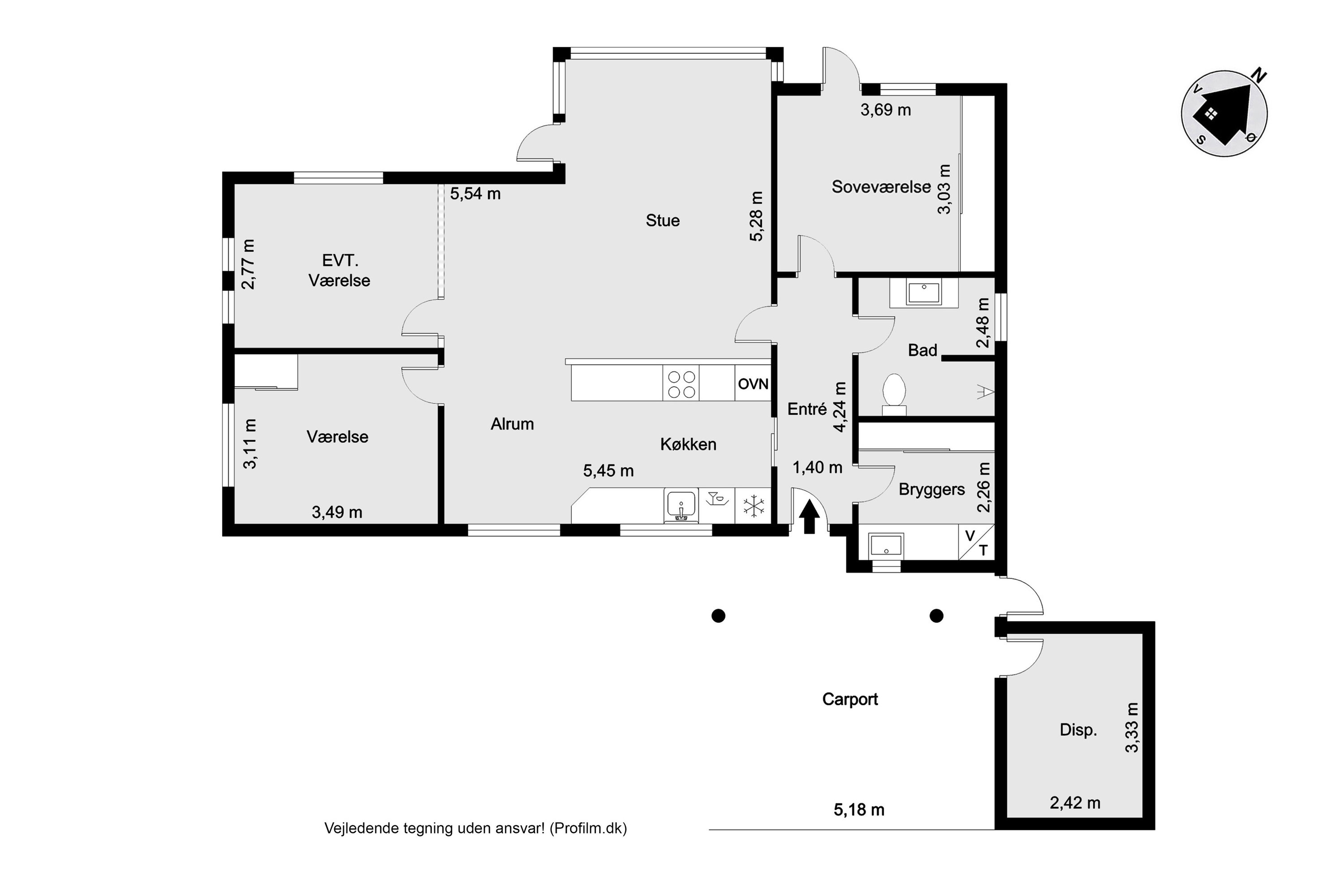 Plantegninger billede af Nr. Lindvej 31D, Lind, 7400 Herning