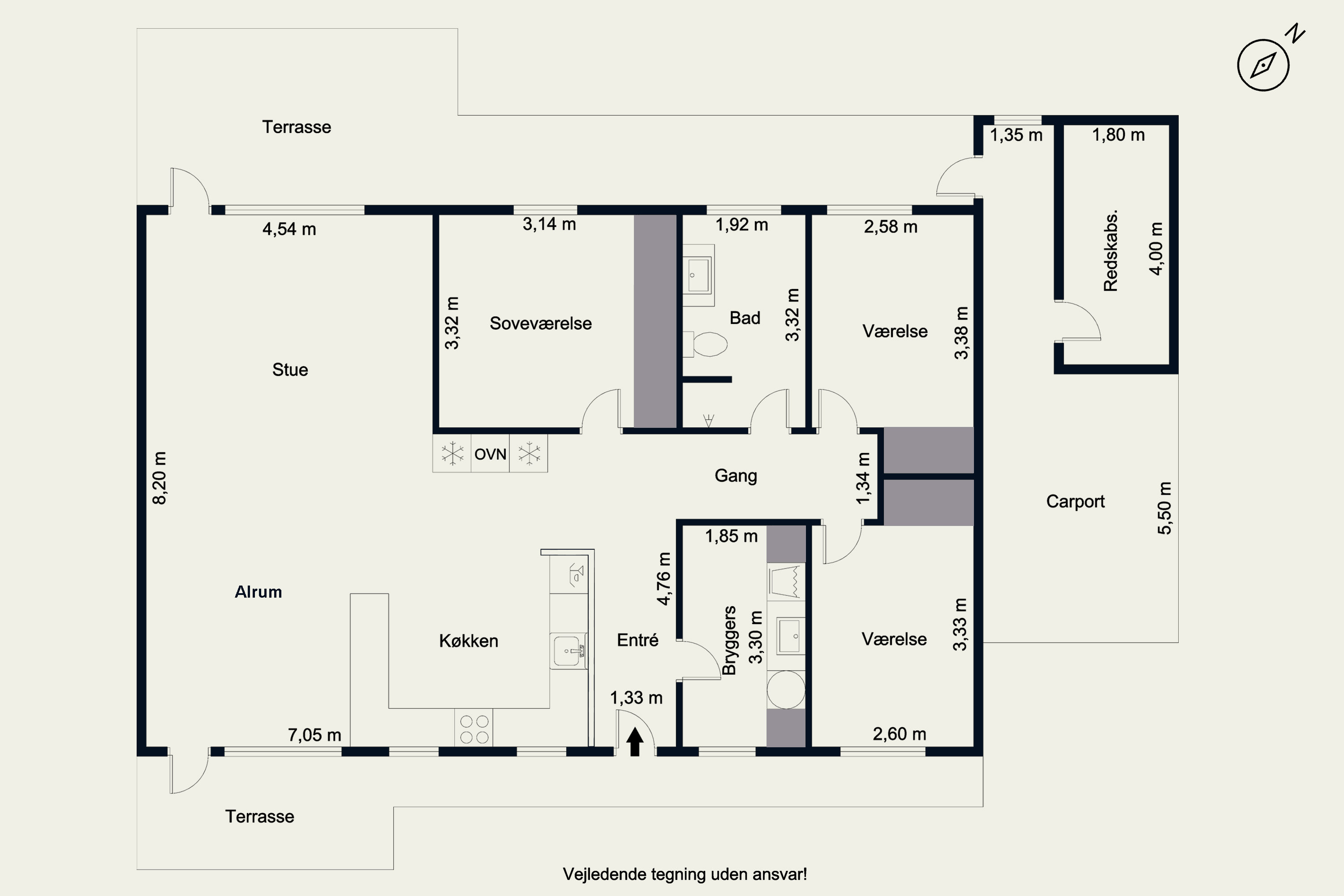 Plantegninger billede af Under Egen 16, Halgårde, 7500 Holstebro