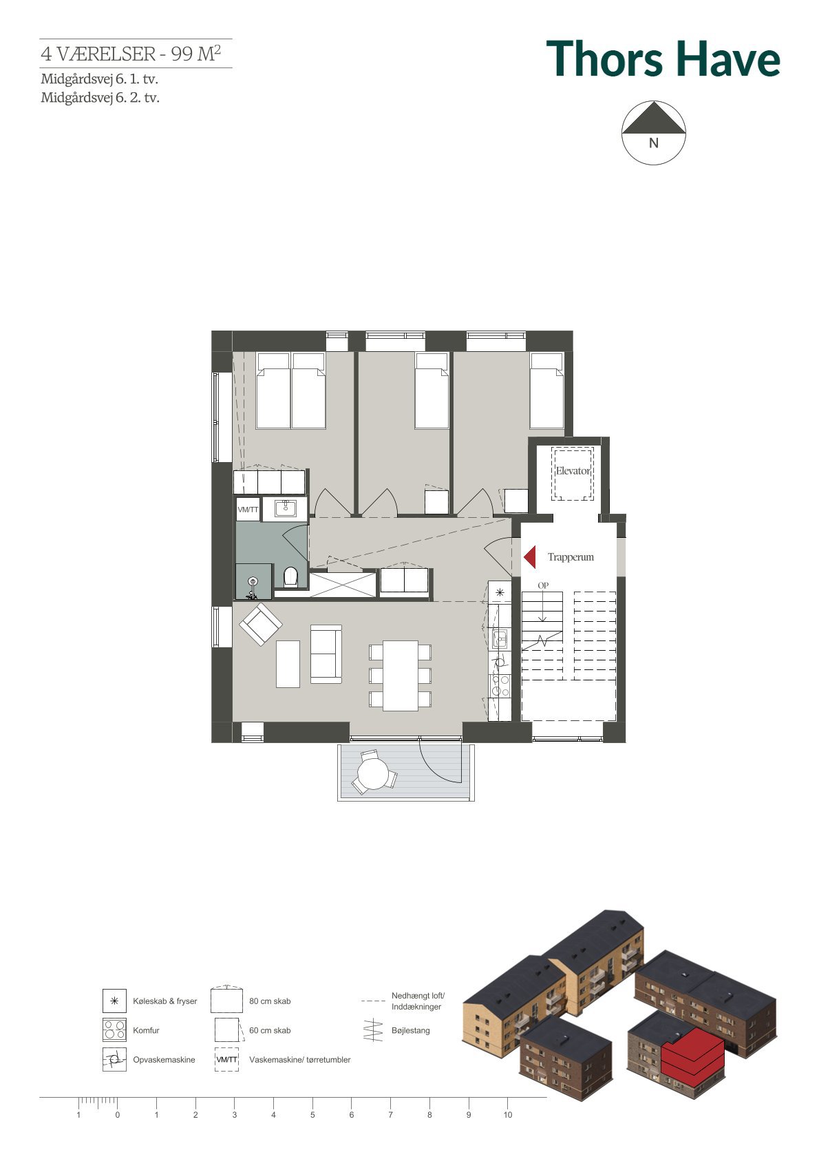 Fremhævet  billede i fuldskærmstilstand. Billede af Midgårdsvej 6, 2. tv., Bolbro, 5200 Odense V