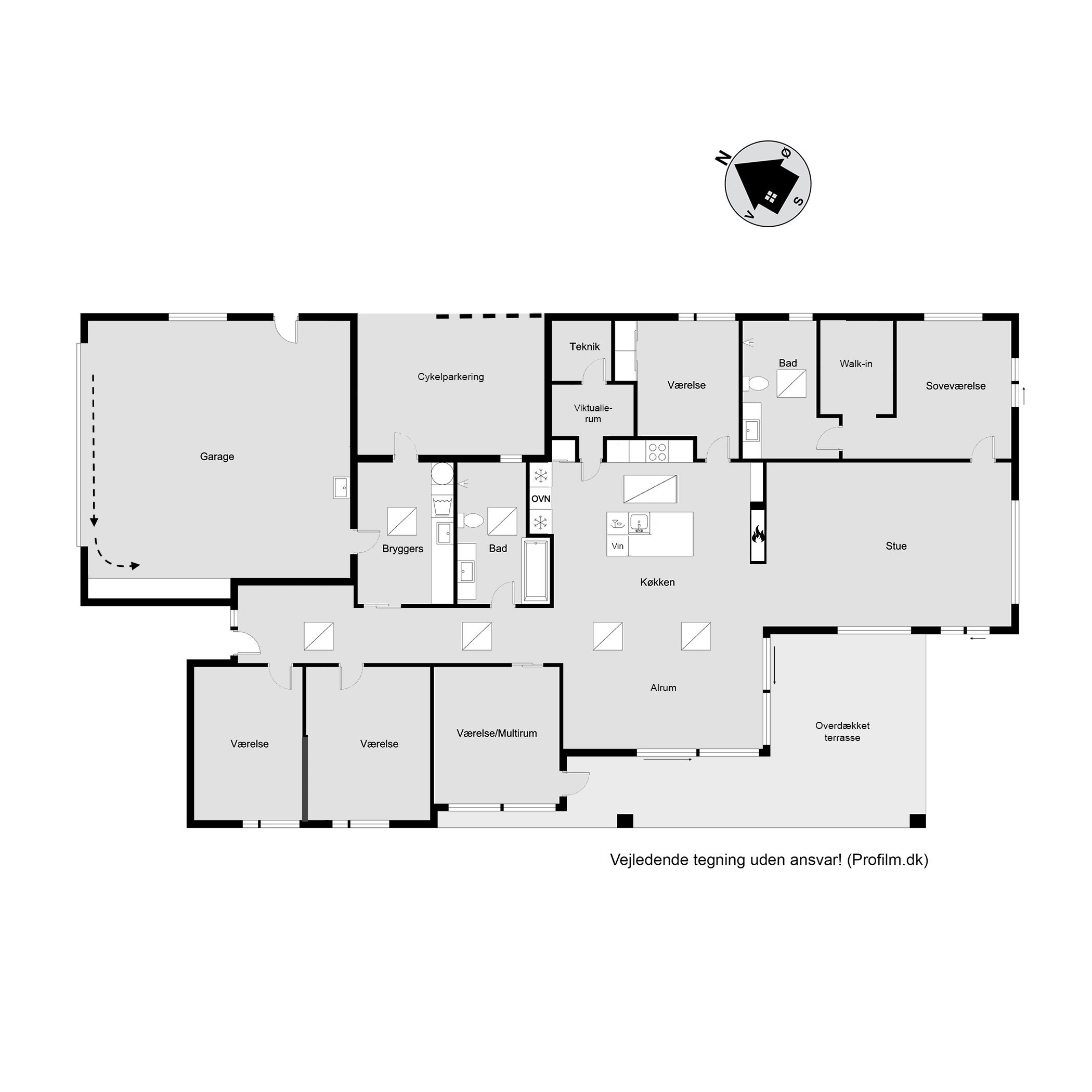 Plantegninger billede af Pilehaven 22, Bredballe, 7120 Vejle Øst
