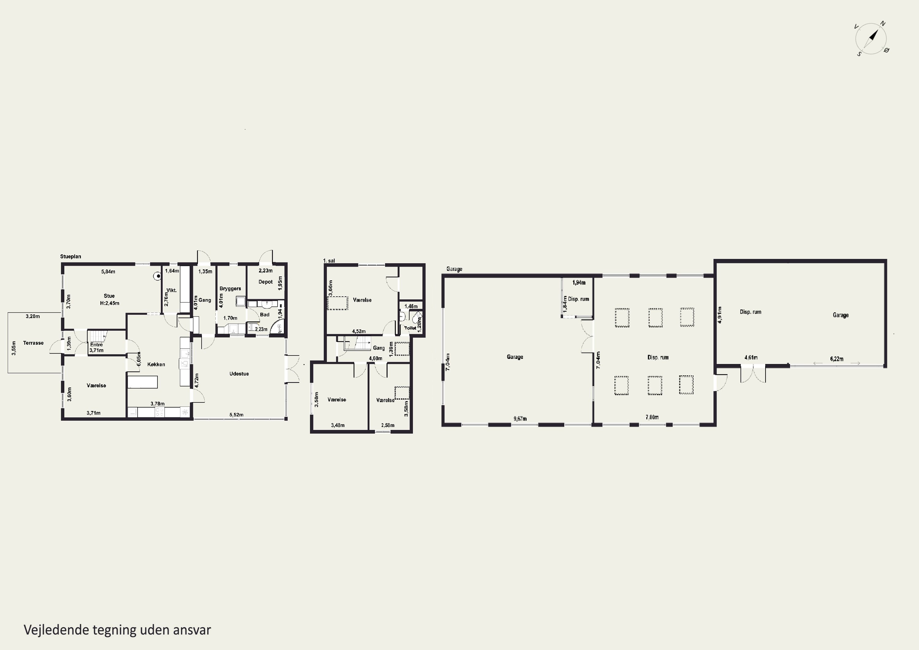 Plantegninger billede af Strandhuse 44, 5600 Faaborg
