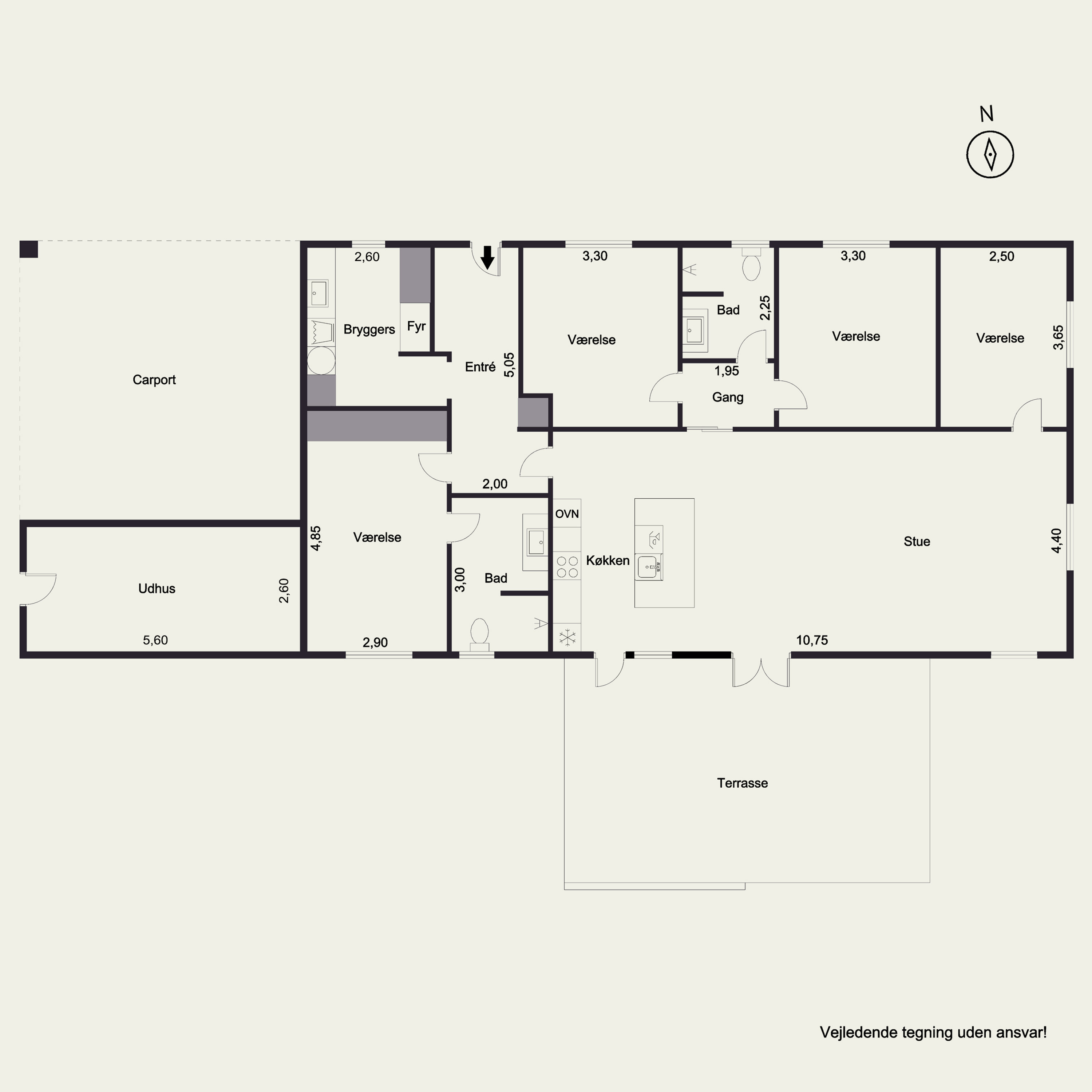 Plantegninger billede af Kroghøjgårdsvej 2, Jordhøj, 3550 Slangerup