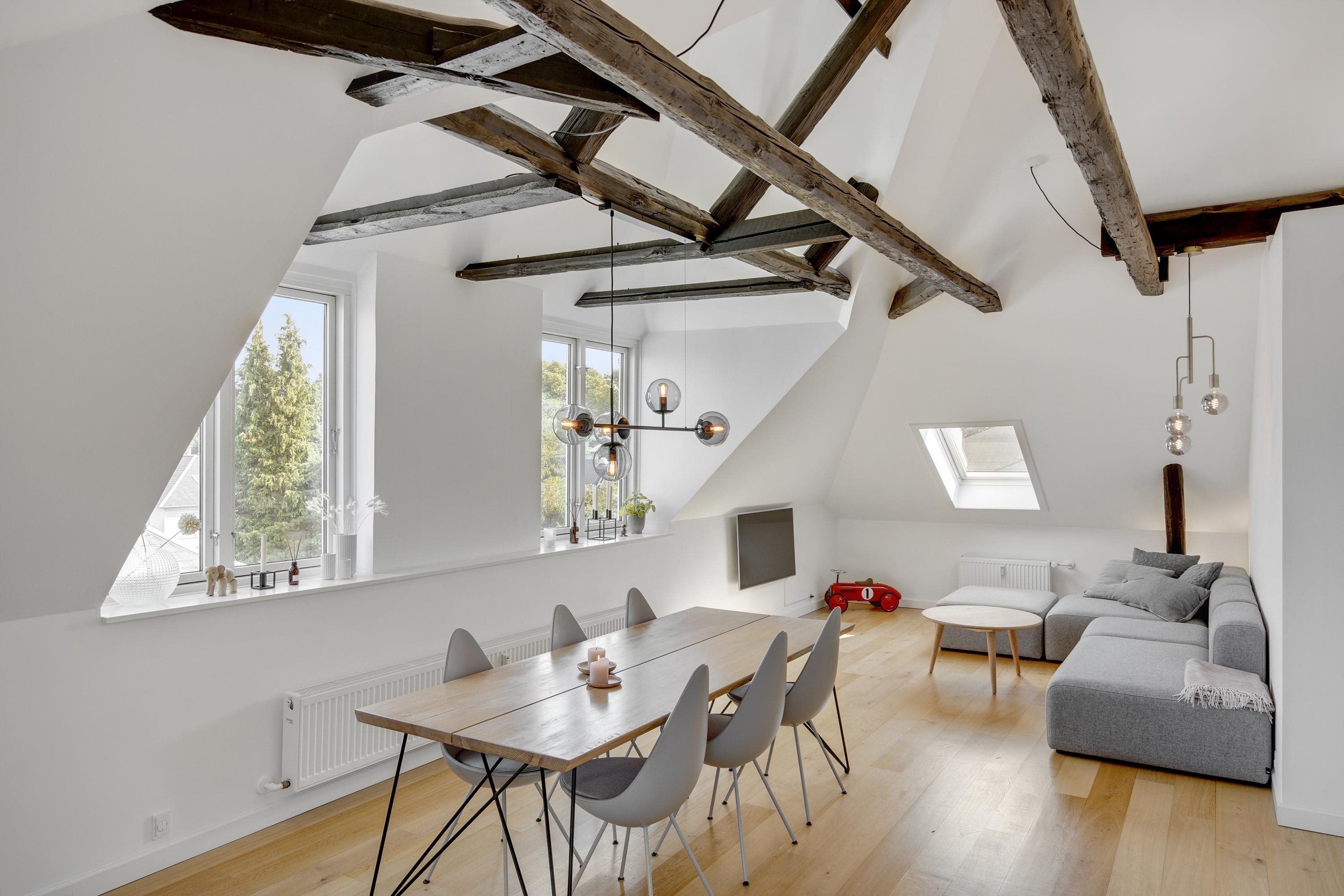 Fremhævet stue billede i fuldskærmstilstand. Billede af Callisensvej 23, 2., 2900 Hellerup