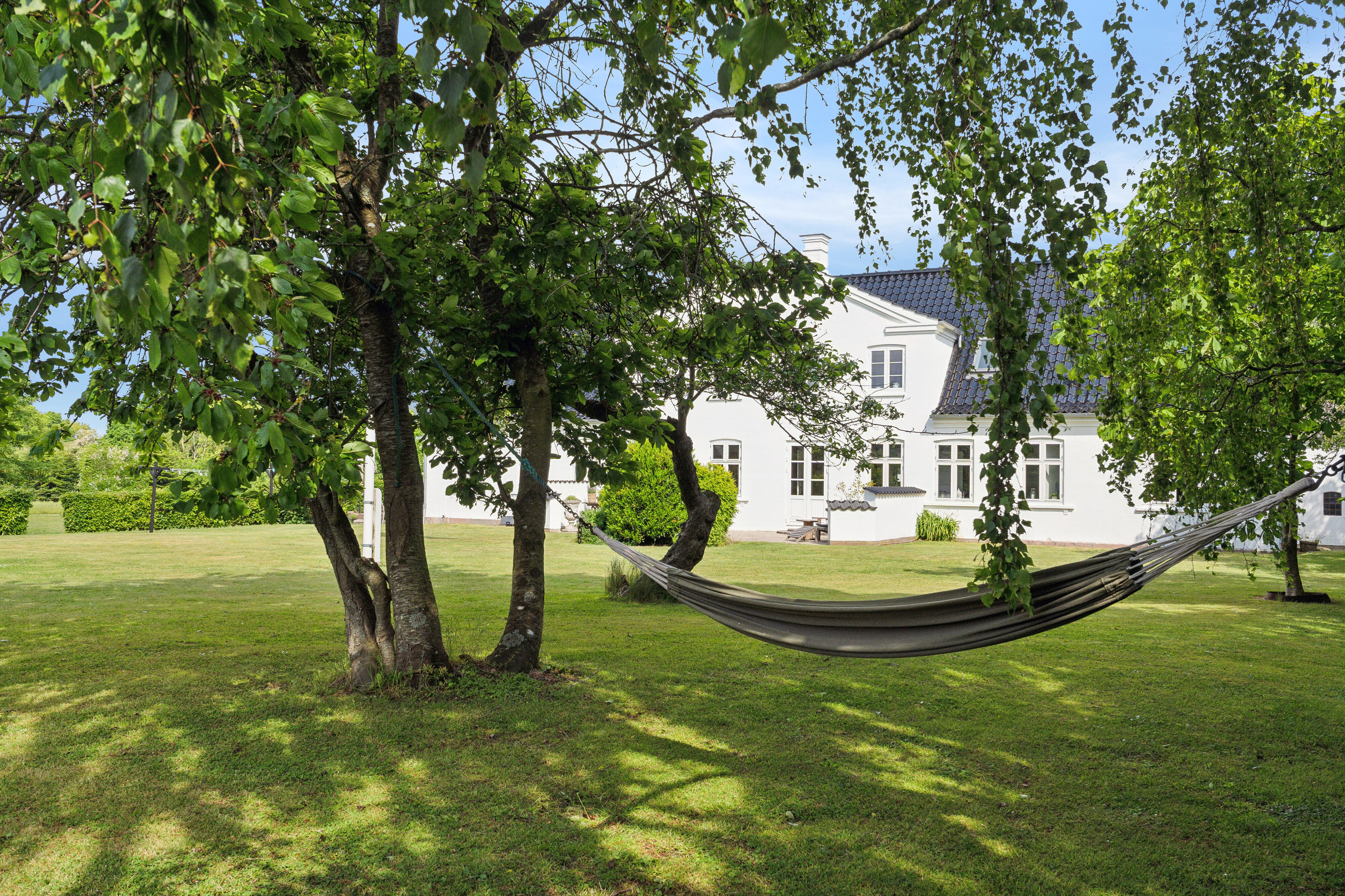 Fremhævet set fra haven billede i fuldskærmstilstand. Billede af Skerningegårdsvej 26, 5762 Vester Skerninge