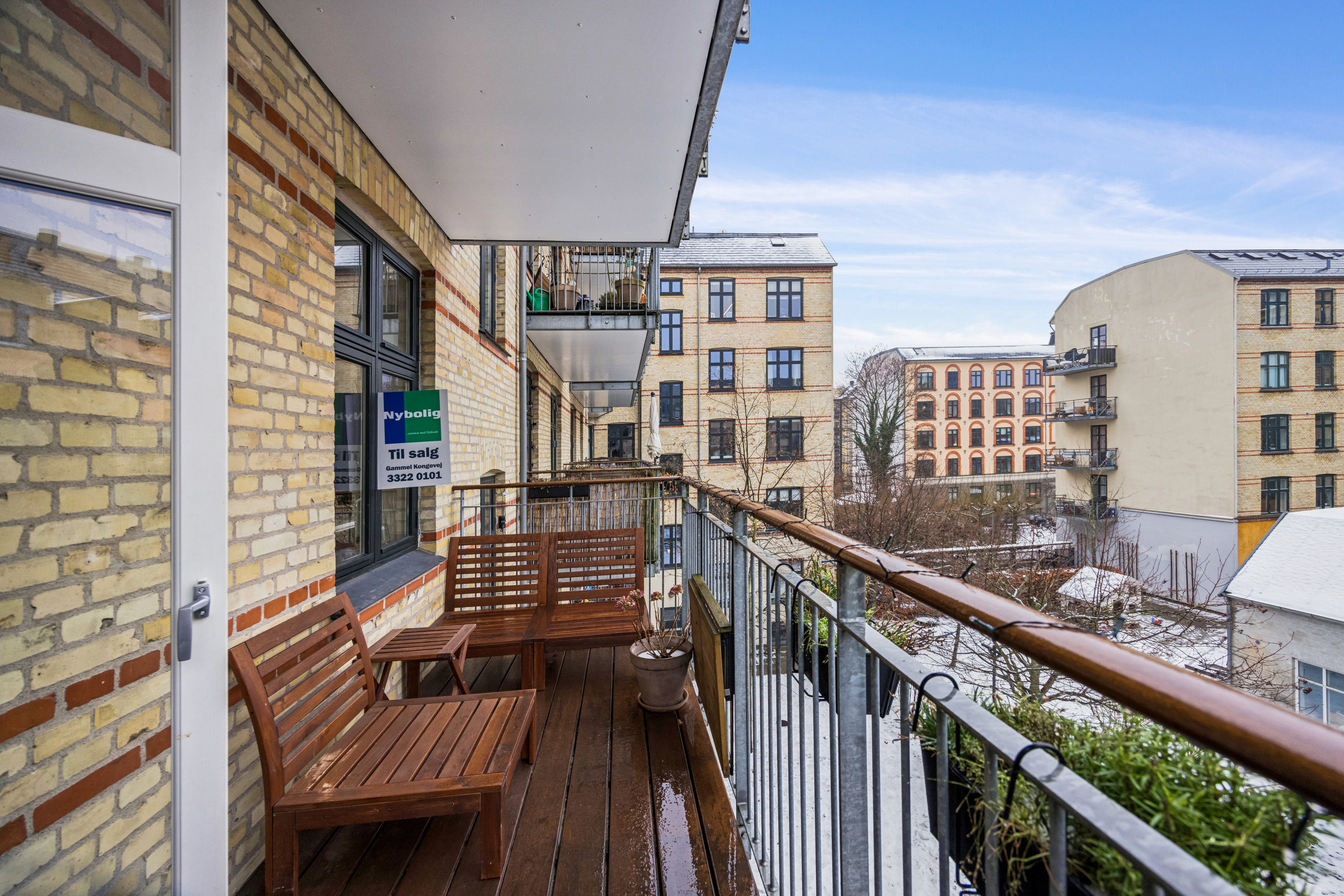 Ejerlejlighed: Altan på Langelandsvej 51, 2. th., 2000 Frederiksberg