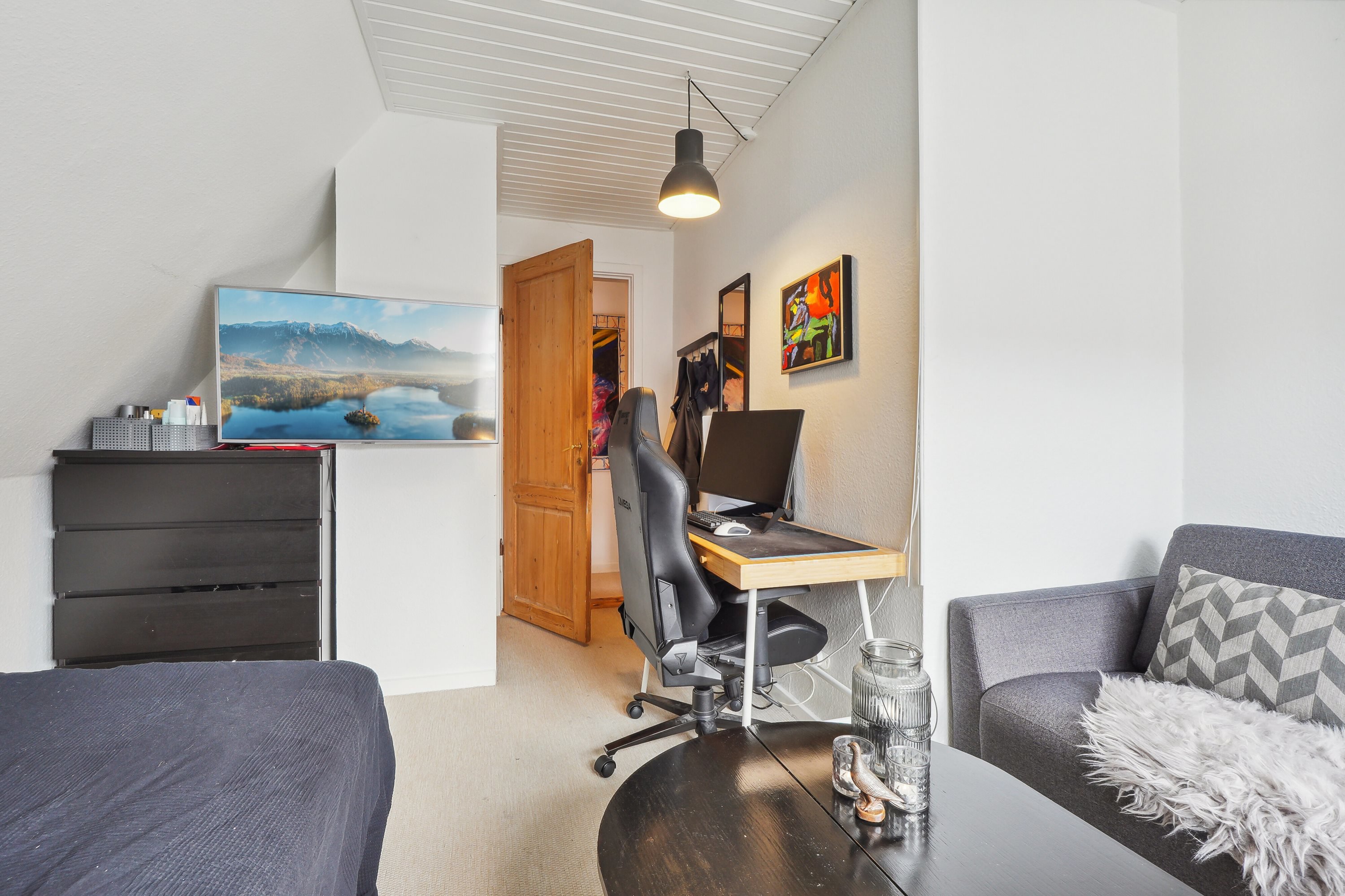 Fremhævet værelse billede i fuldskærmstilstand. Billede af Gammel Løkkensvej 8, 9800 Hjørring