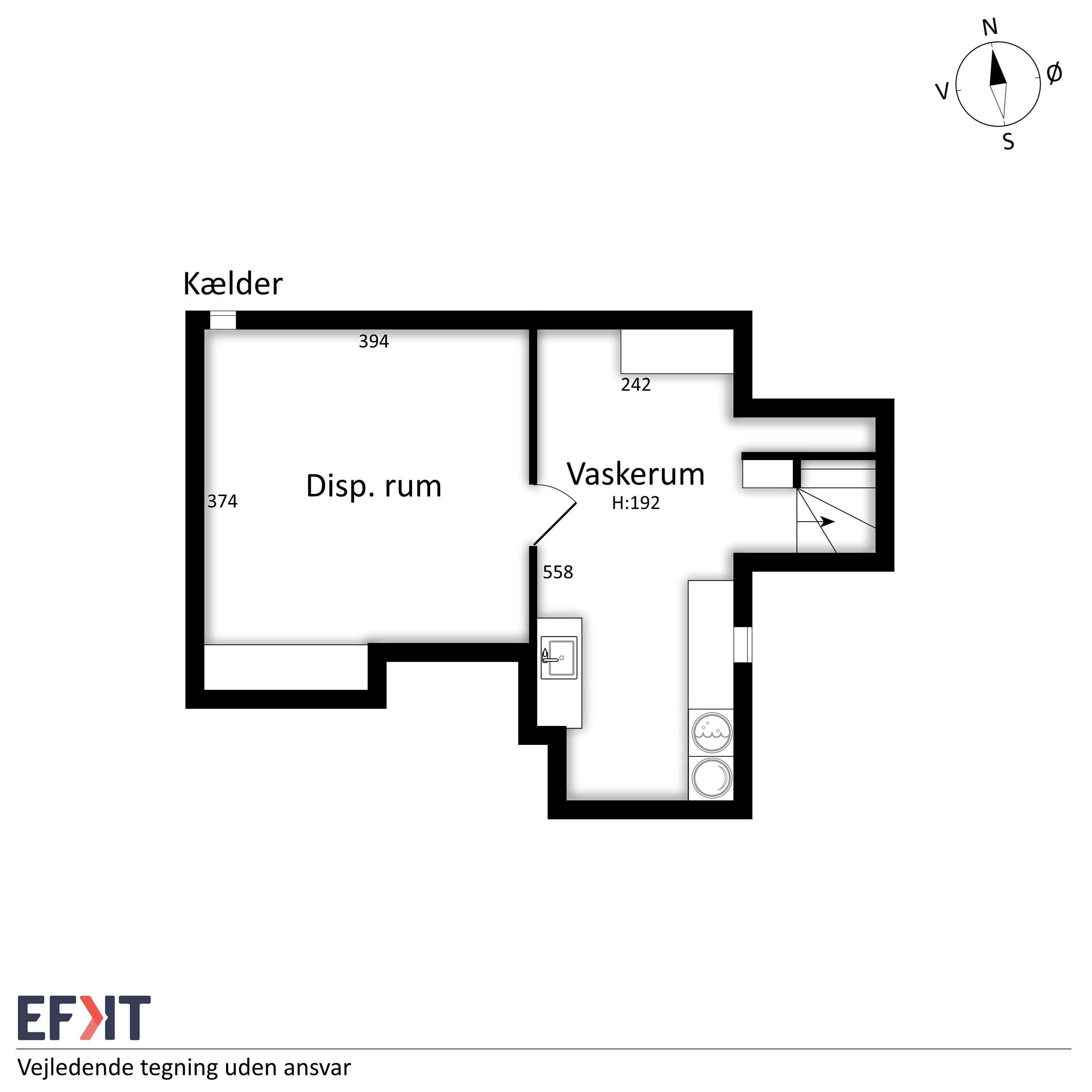 Plantegninger billede af Gammel Løkkensvej 8, 9800 Hjørring
