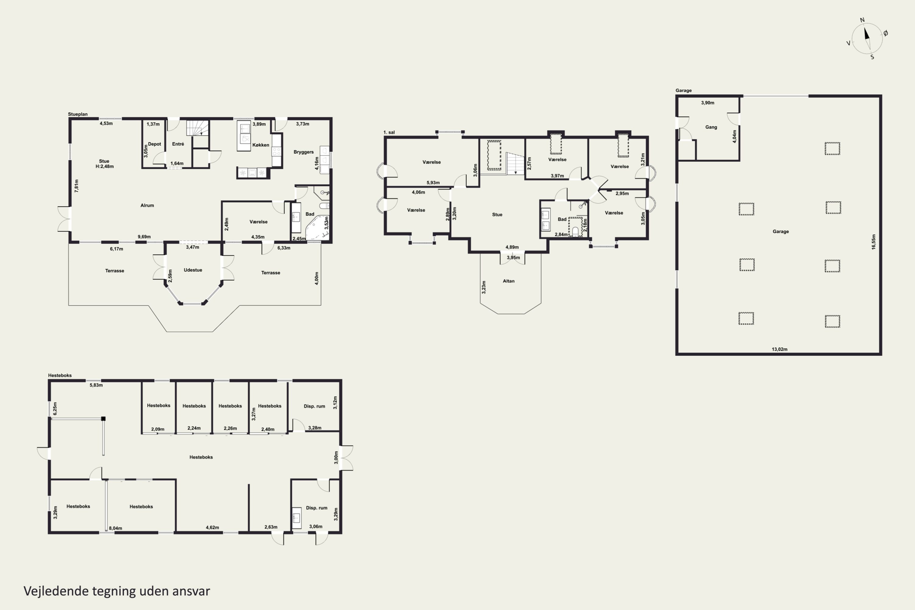 Plantegninger billede af Stårbyvej 13, 4735 Mern
