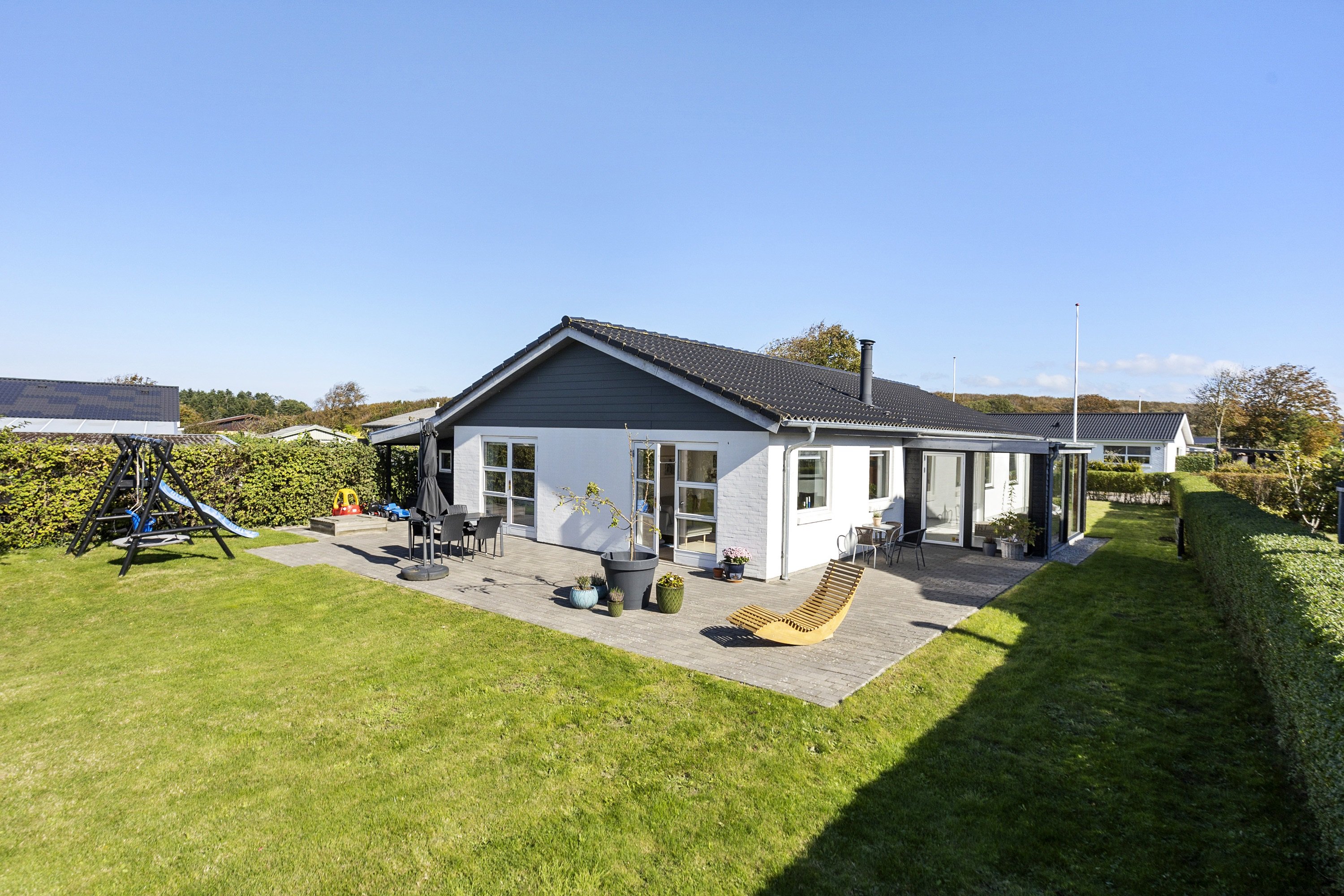 Villa: Terrasse på Engvej 9, 9800 Hjørring