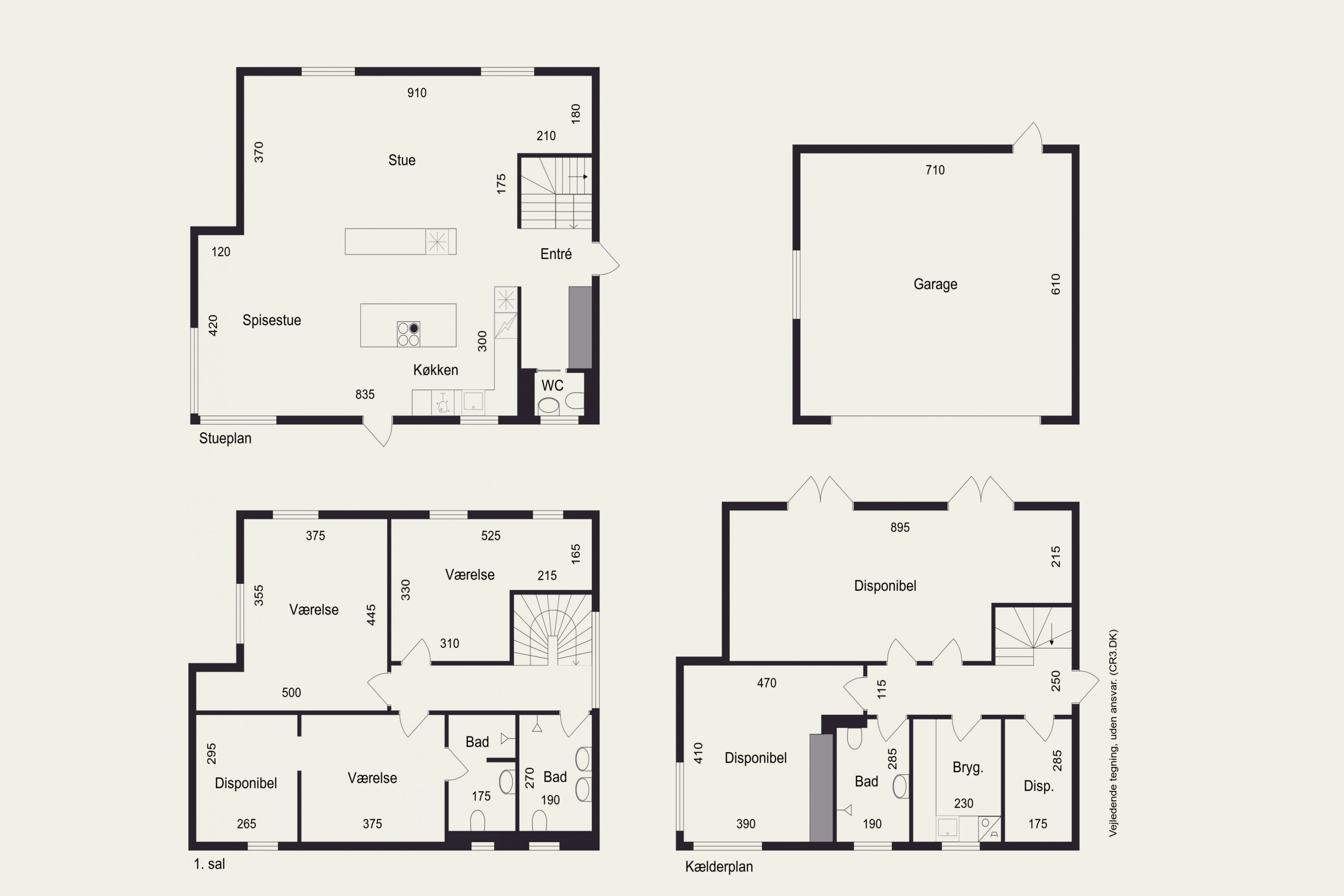 Plantegninger billede af Humlebæk Strandvej 66, 3050 Humlebæk