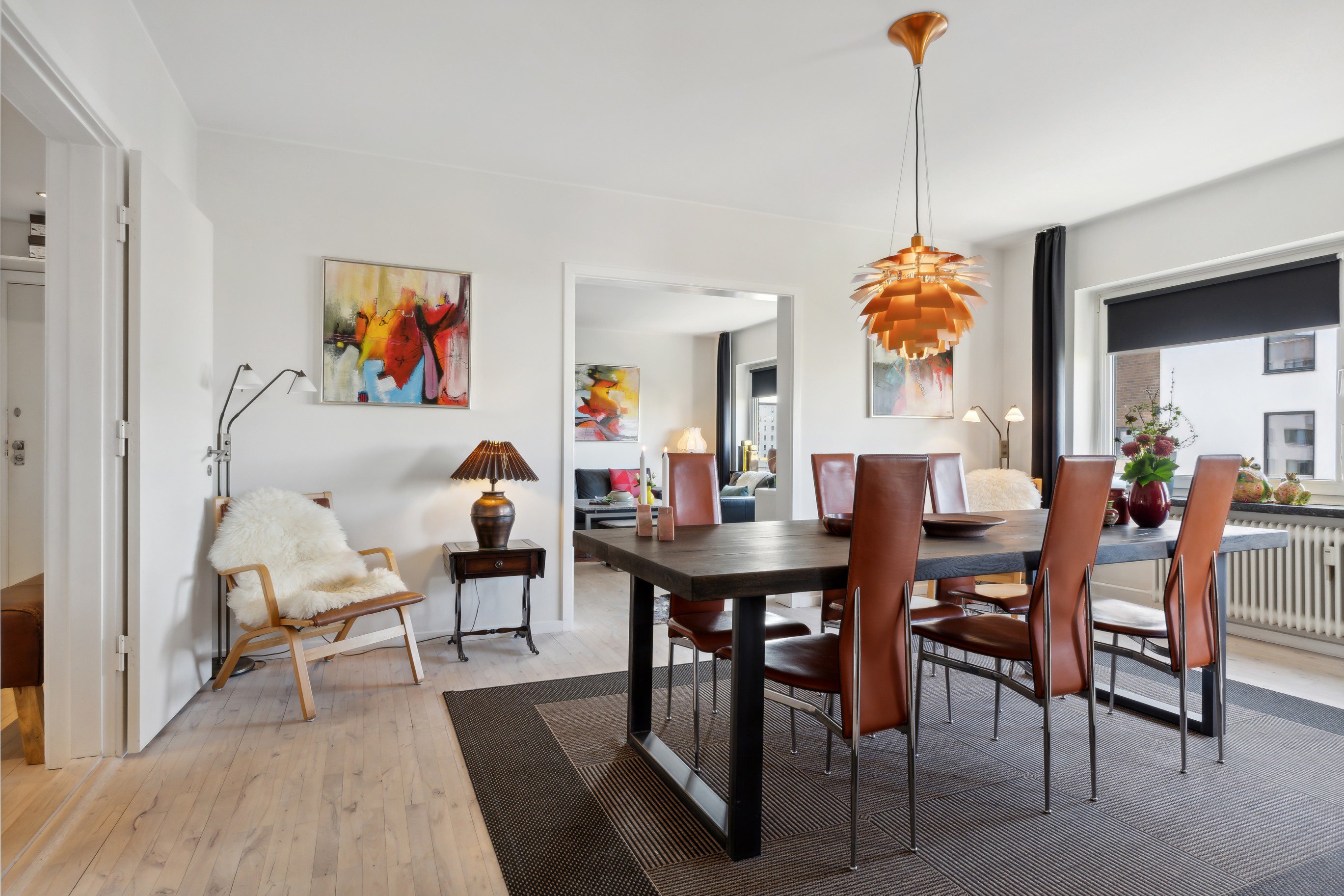 Fremhævet spisestue billede i fuldskærmstilstand. Billede af Vesterbrogade 2A, 2. th., 9400 Nørresundby