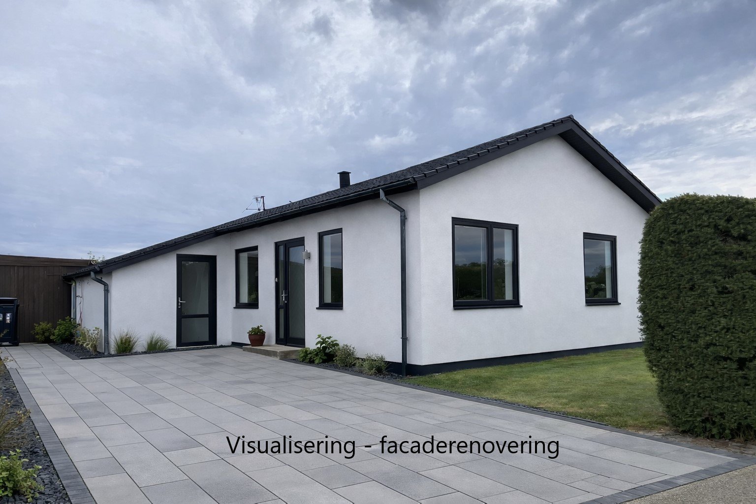 Miniaturebillede 1: visualisering. Billede af Kappelhøj 1, 6950 Ringkøbing