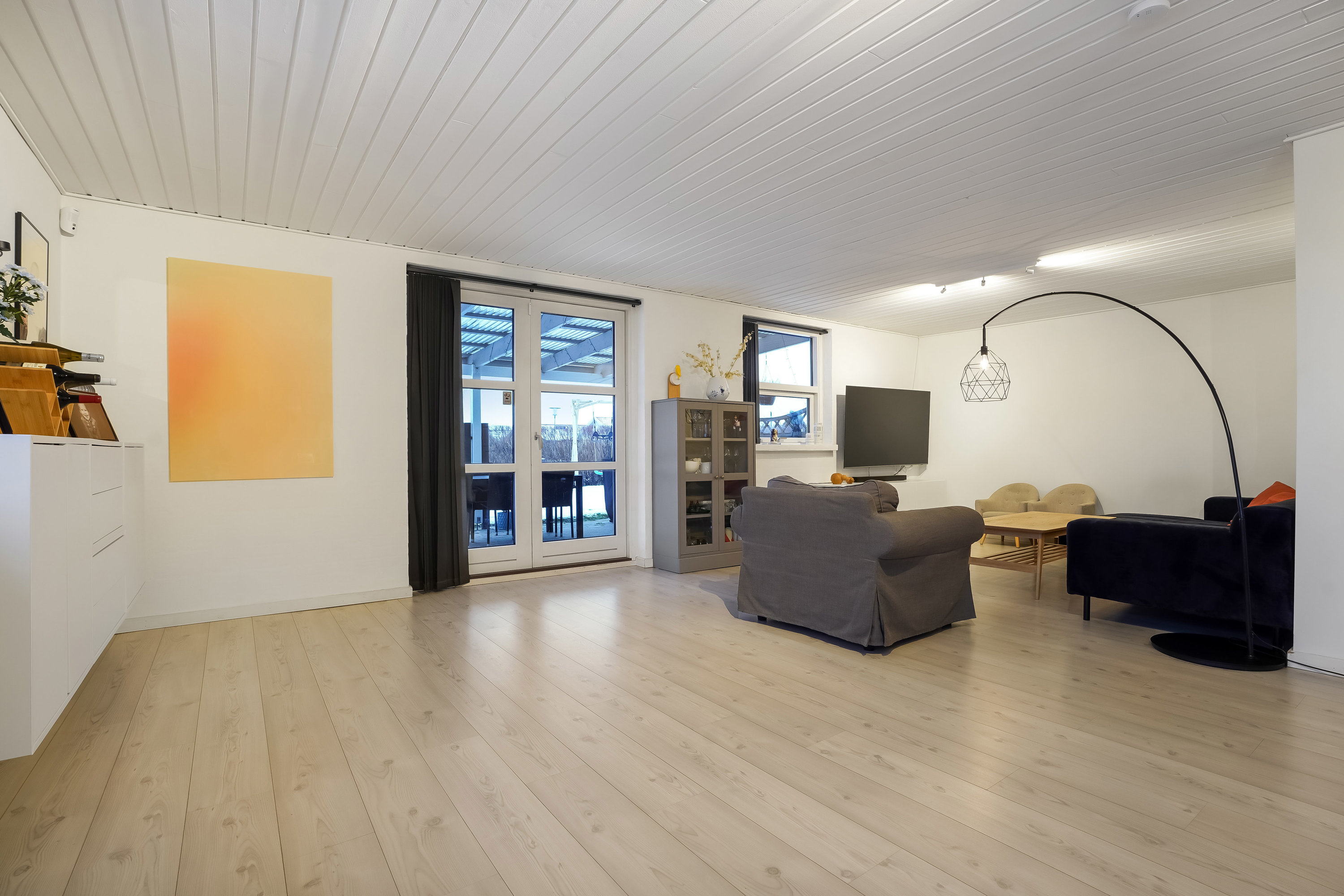 Fremhævet stue billede i fuldskærmstilstand. Billede af Daltoften 113, Agedrup, 5320 Agedrup