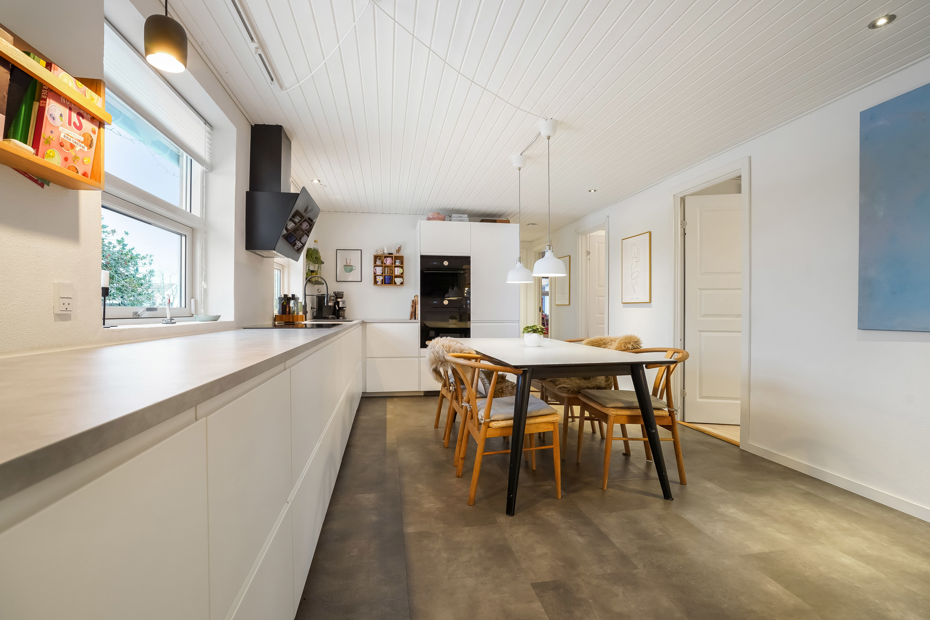 Fremhævet køkken billede i fuldskærmstilstand. Billede af Daltoften 113, Agedrup, 5320 Agedrup