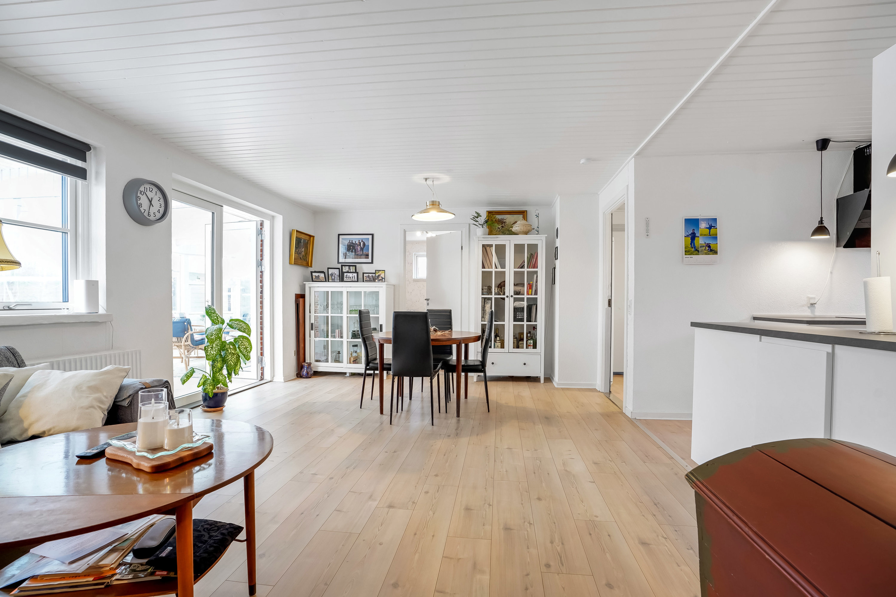 Fremhævet stue billede i fuldskærmstilstand. Billede af Teglbakken 31B, Tommerup St, 5690 Tommerup