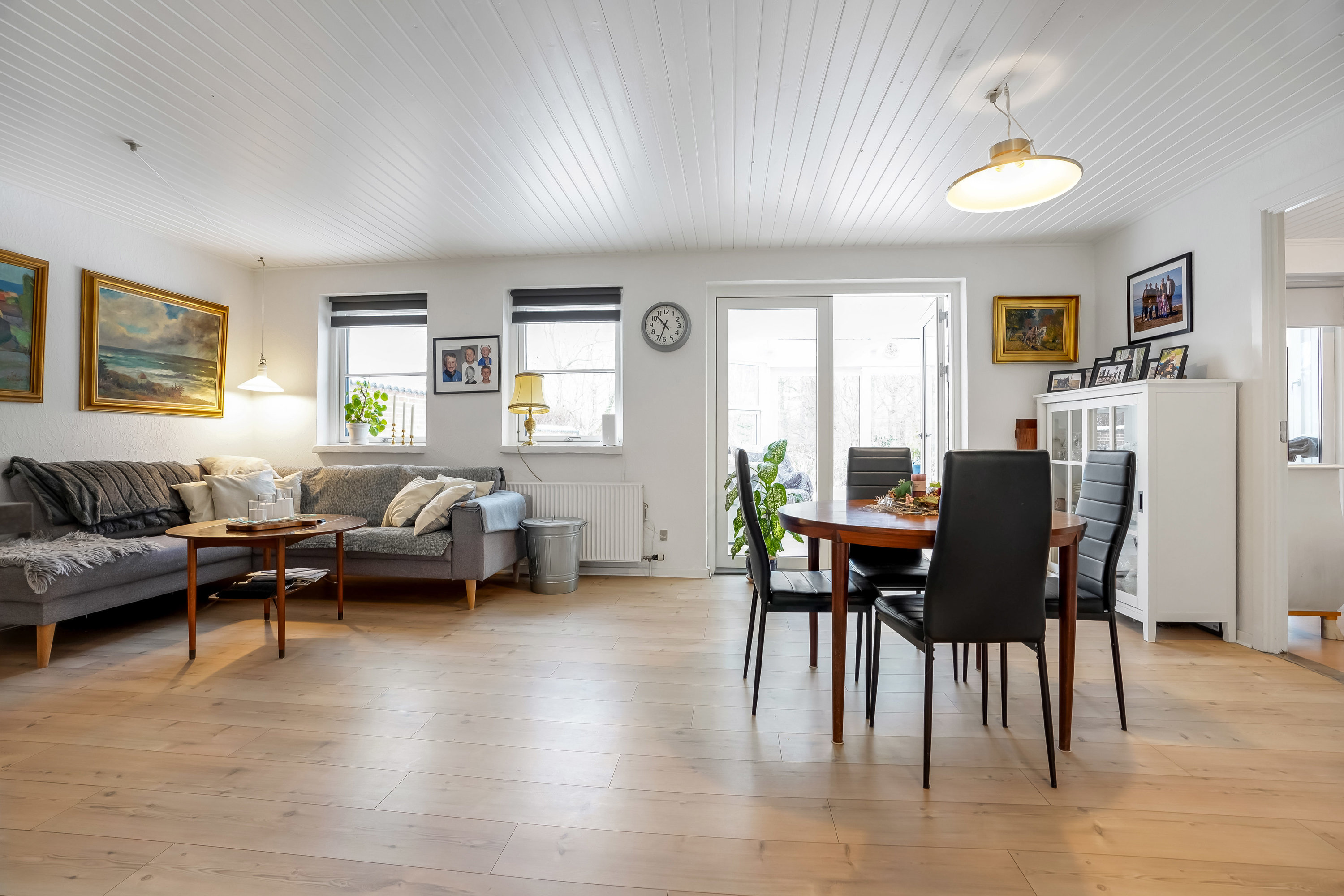 Fremhævet stue billede i fuldskærmstilstand. Billede af Teglbakken 31B, Tommerup St, 5690 Tommerup