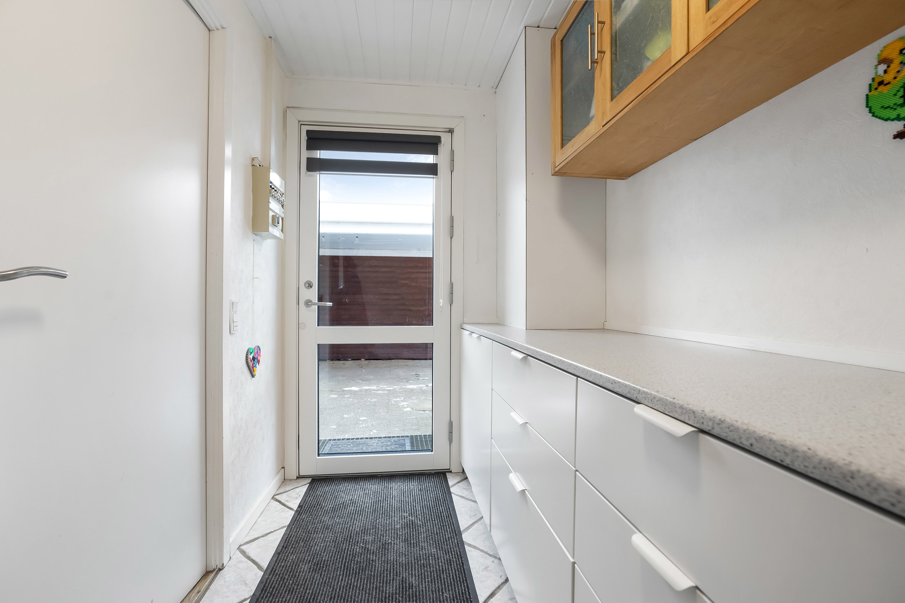 Fremhævet entré billede i fuldskærmstilstand. Billede af Teglbakken 31B, Tommerup St, 5690 Tommerup