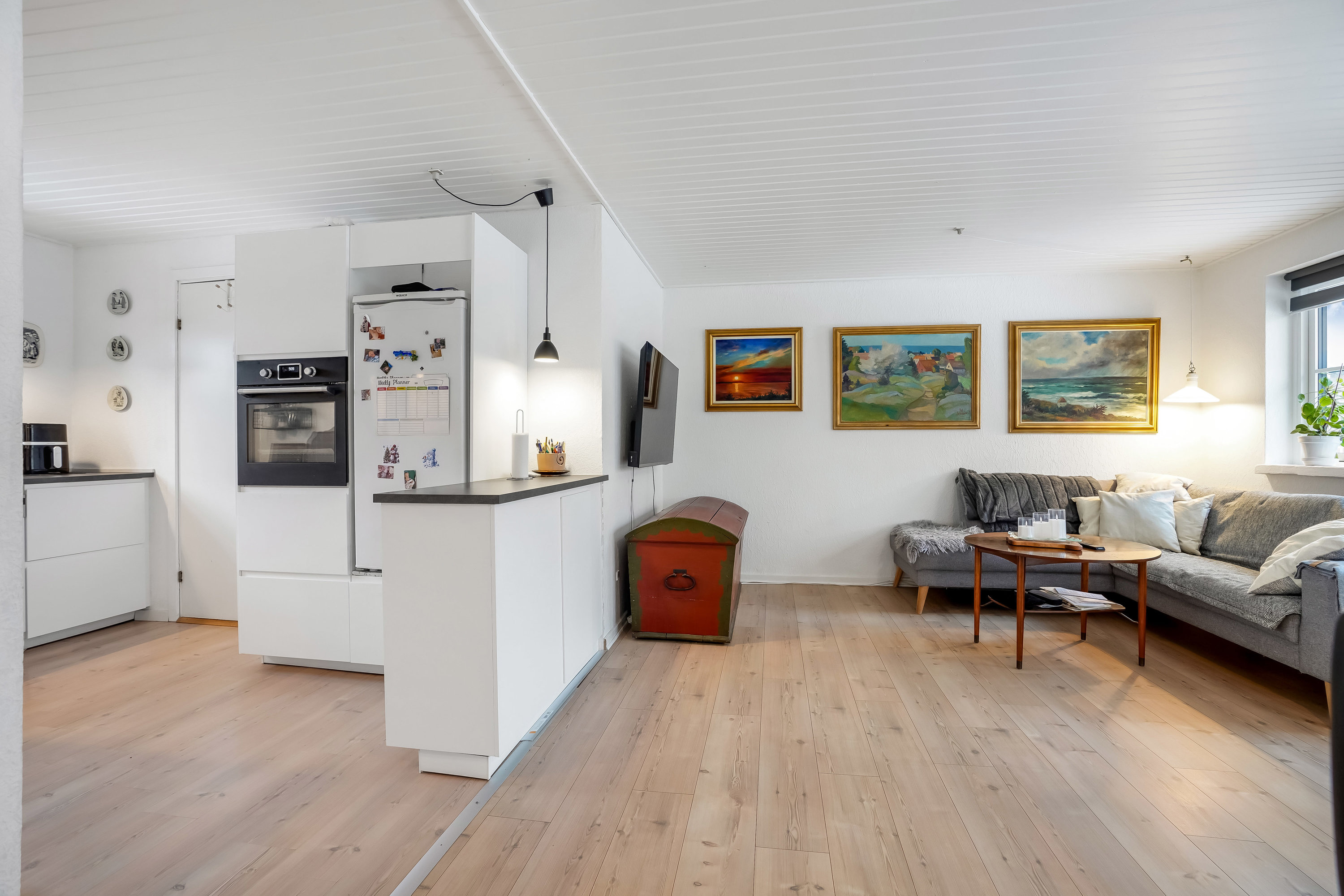 Fremhævet køkken billede i fuldskærmstilstand. Billede af Teglbakken 31B, Tommerup St, 5690 Tommerup