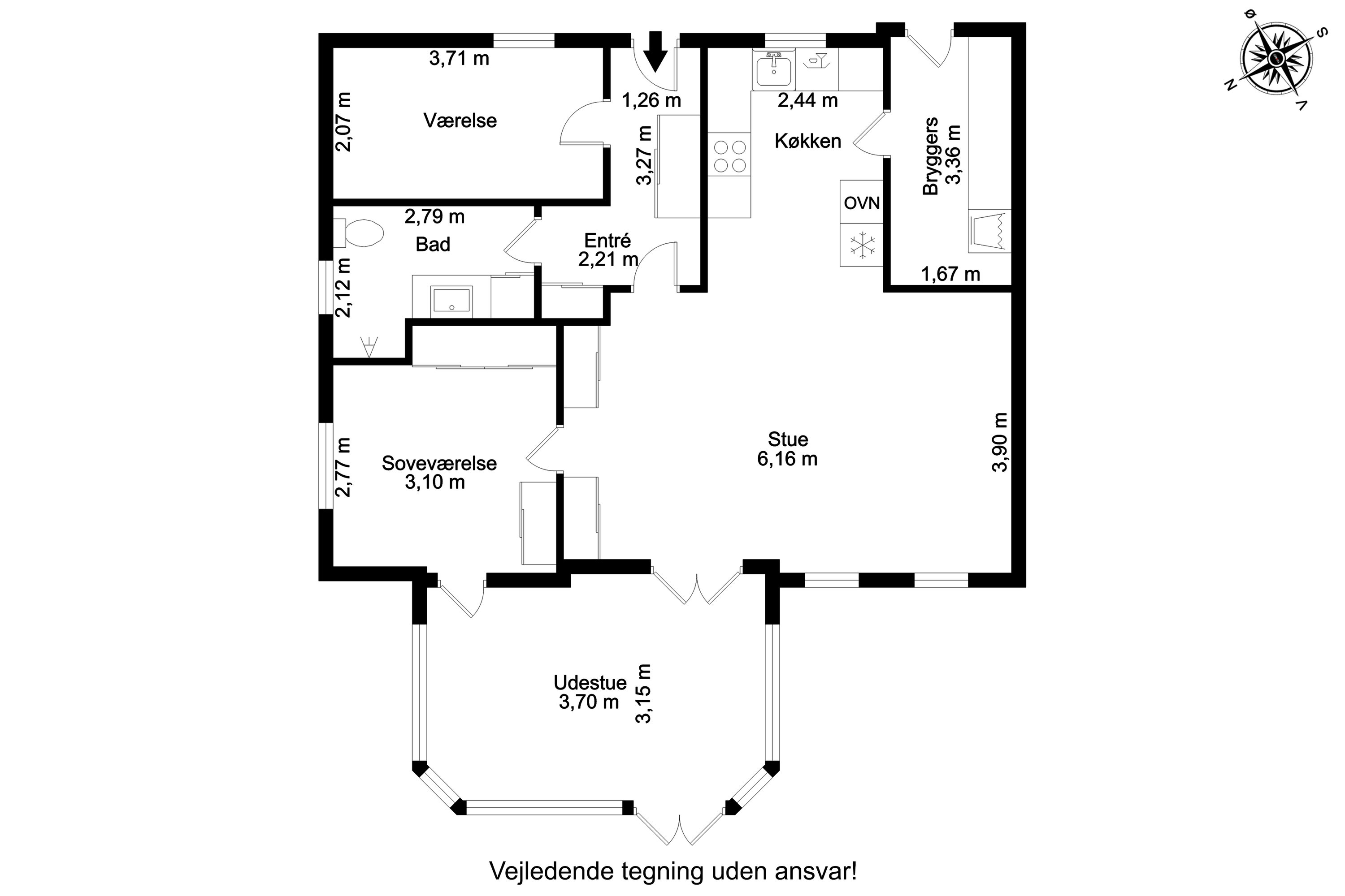 Plantegninger billede af Teglbakken 31B, Tommerup St, 5690 Tommerup