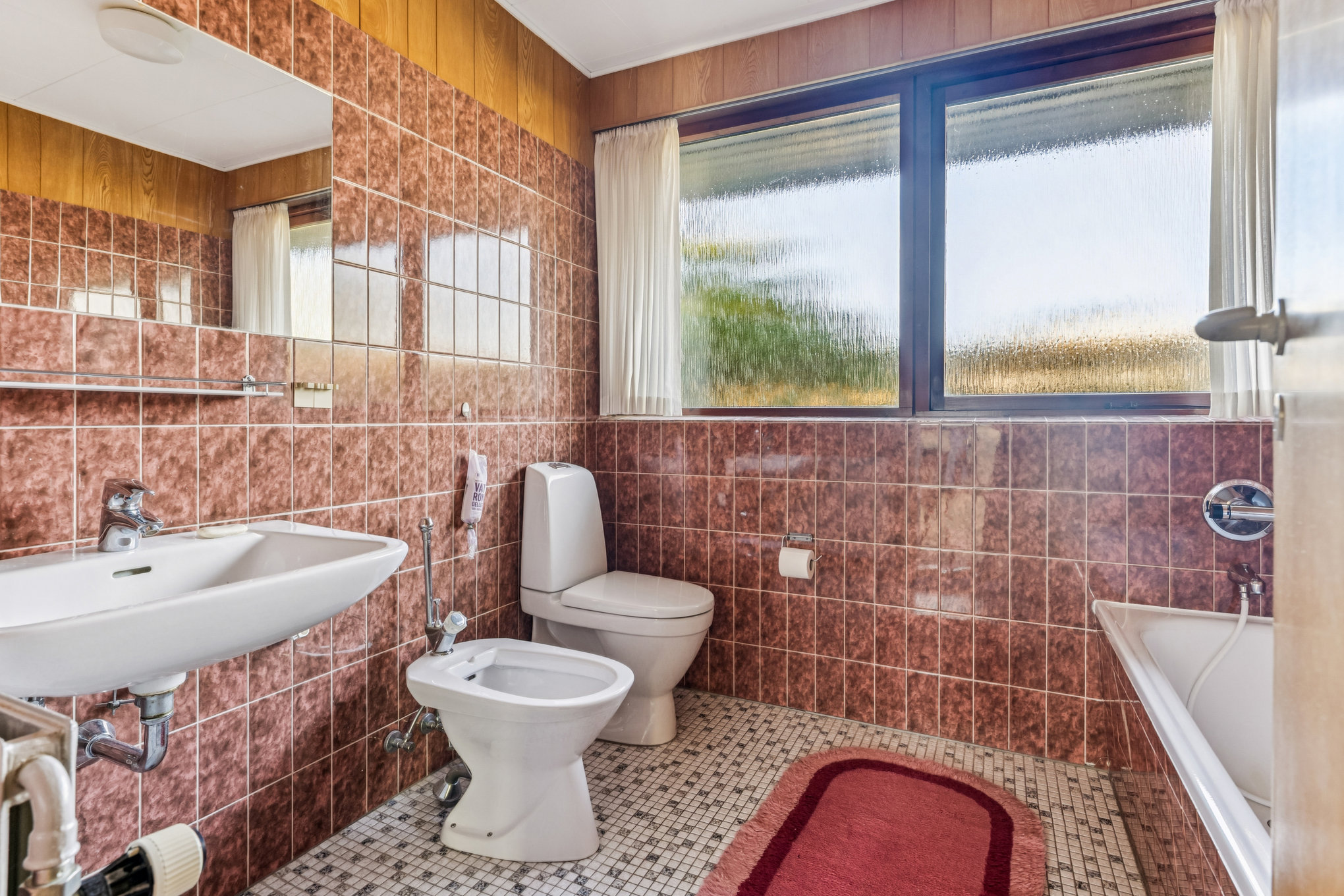 Fremhævet badeværelse billede i fuldskærmstilstand. Billede af Kildebakken 4, 8920 Randers NV