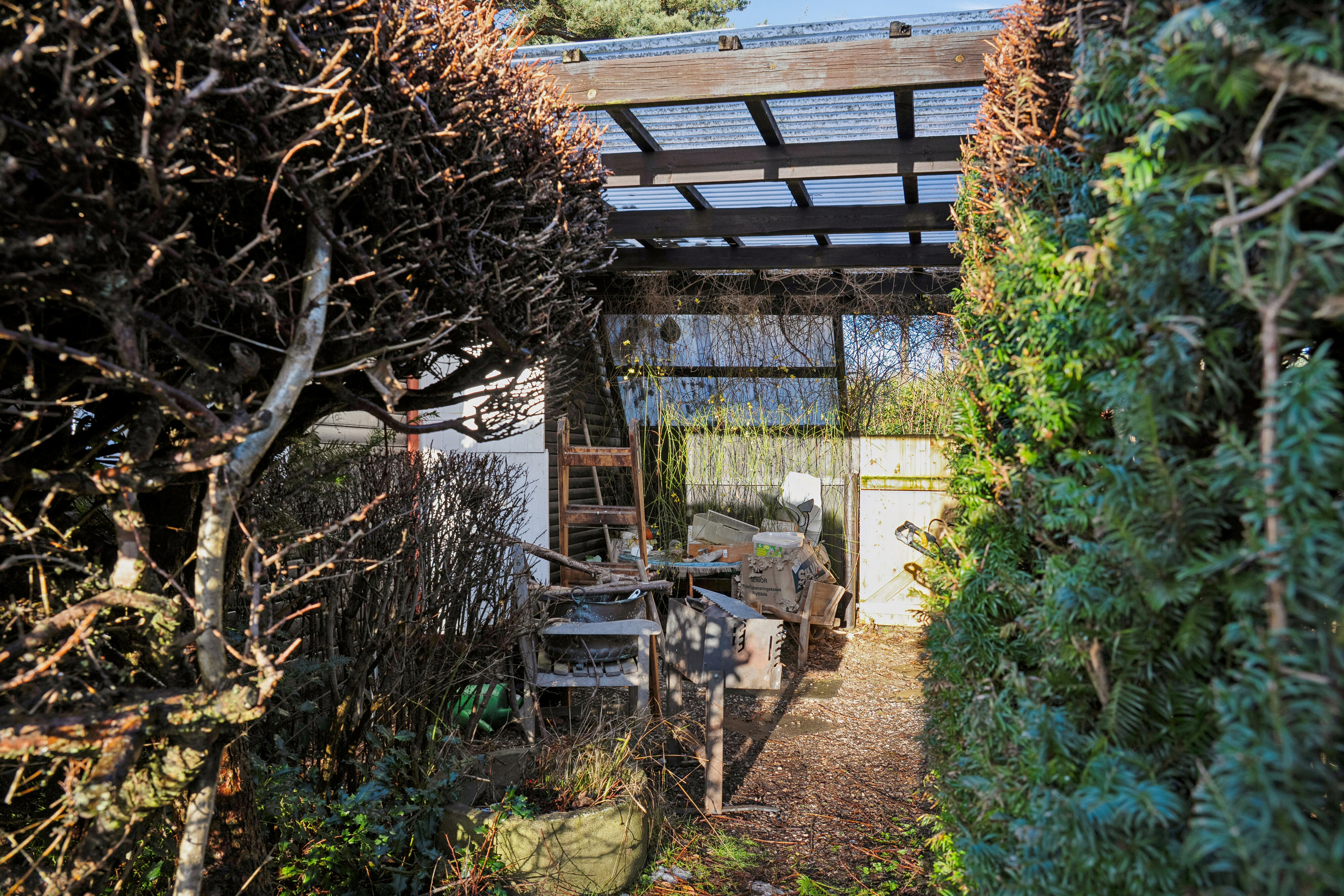 Fremhævet overdækket terrasse billede i fuldskærmstilstand. Billede af Nordre Strandvej 479, 3100 Hornbæk