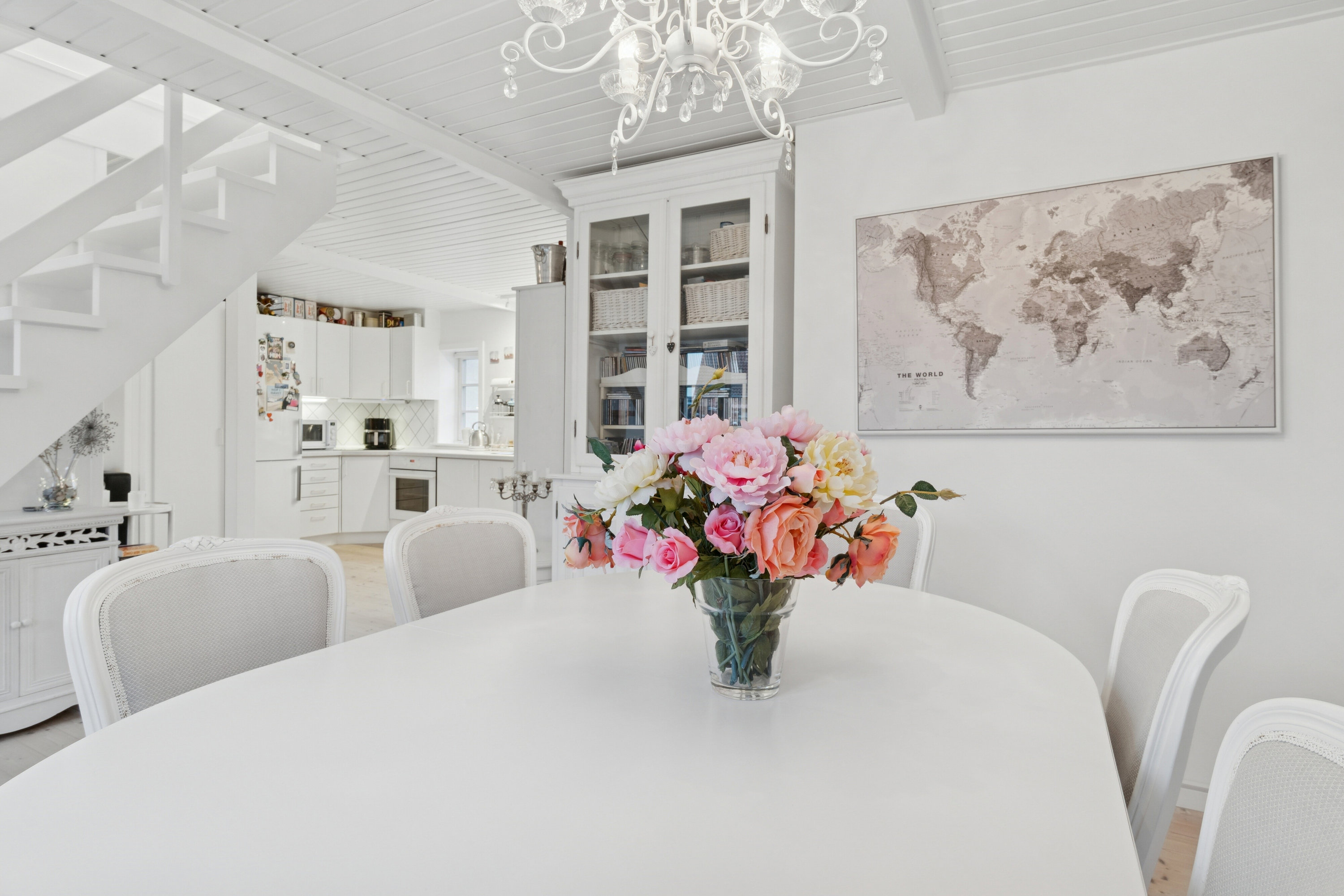 Fremhævet spisestue billede i fuldskærmstilstand. Billede af Møllegade 32, 3700 Rønne