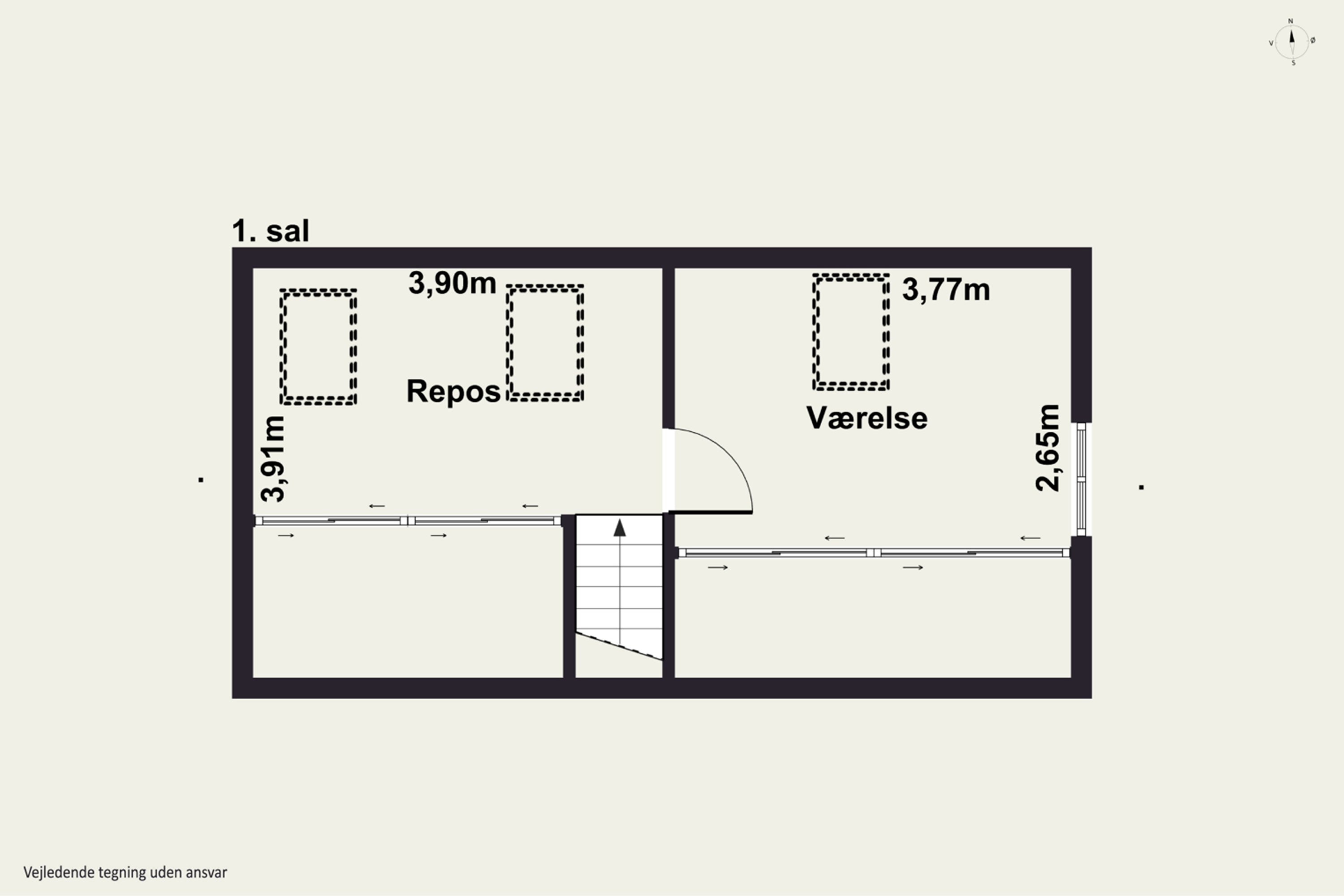 Plantegninger billede af Møllegade 32, 3700 Rønne