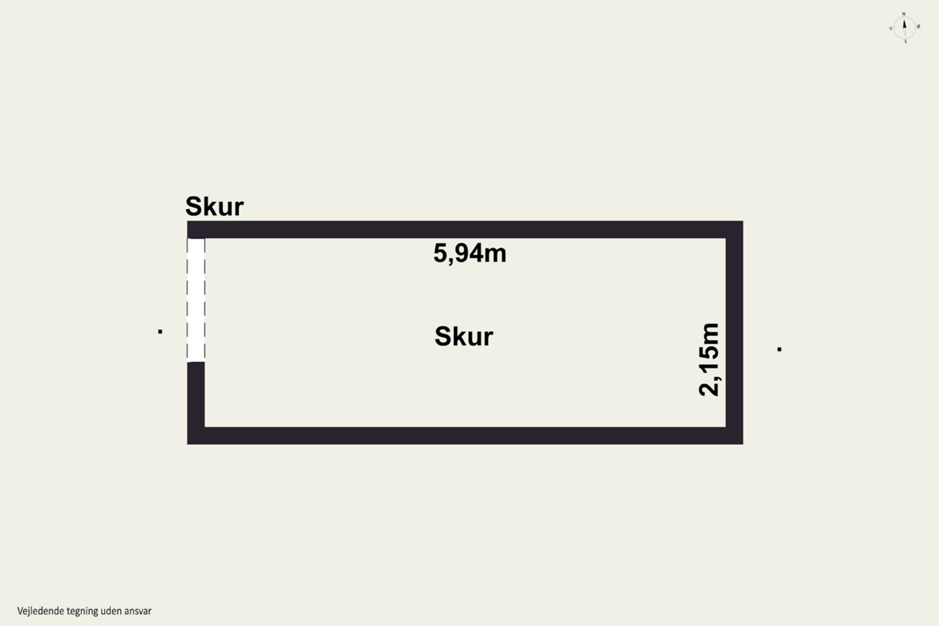 Plantegninger billede af Møllegade 32, 3700 Rønne