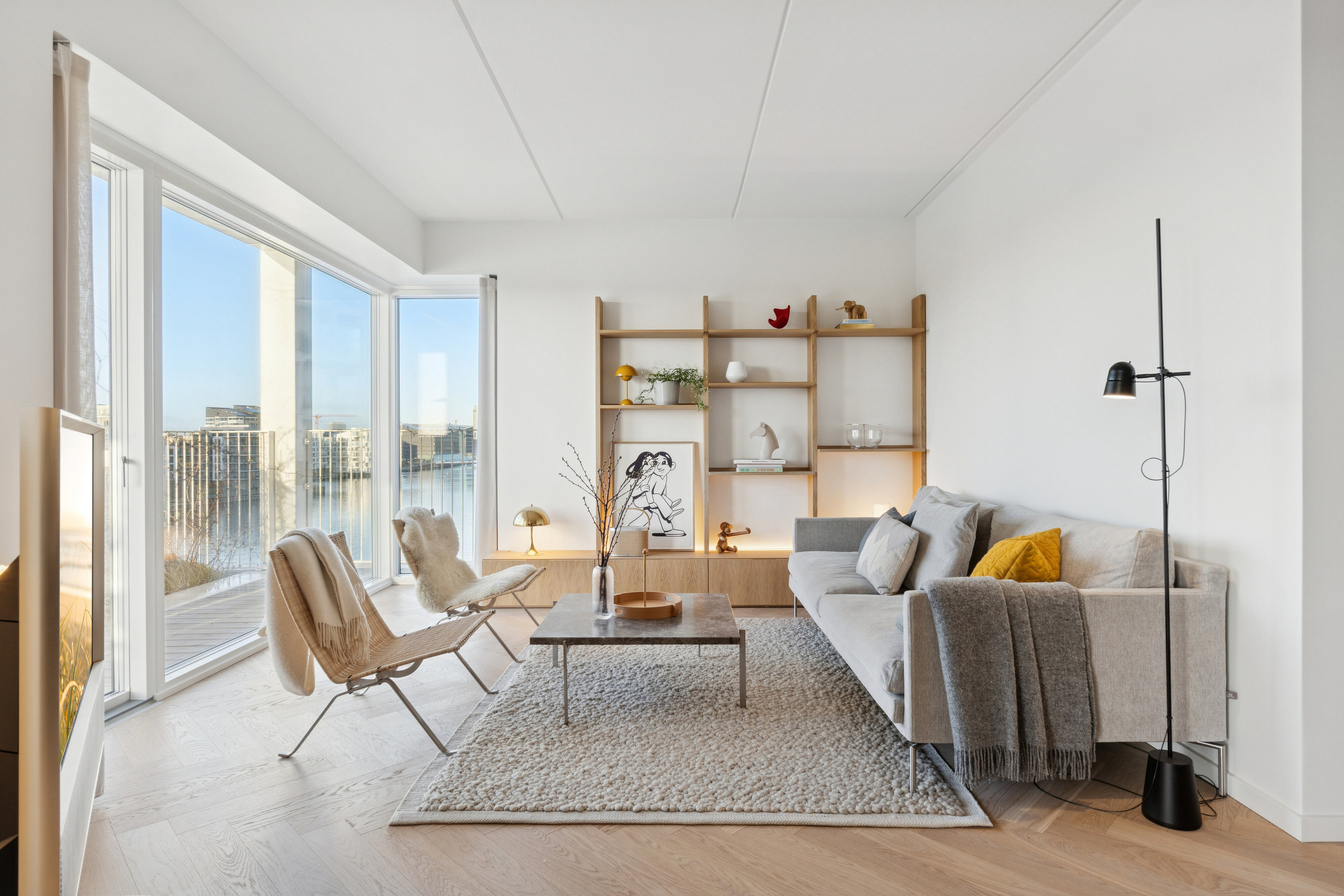 Fremhævet stue billede i fuldskærmstilstand. Billede af Islands Brygge 92, 5. 1., 2300 København S