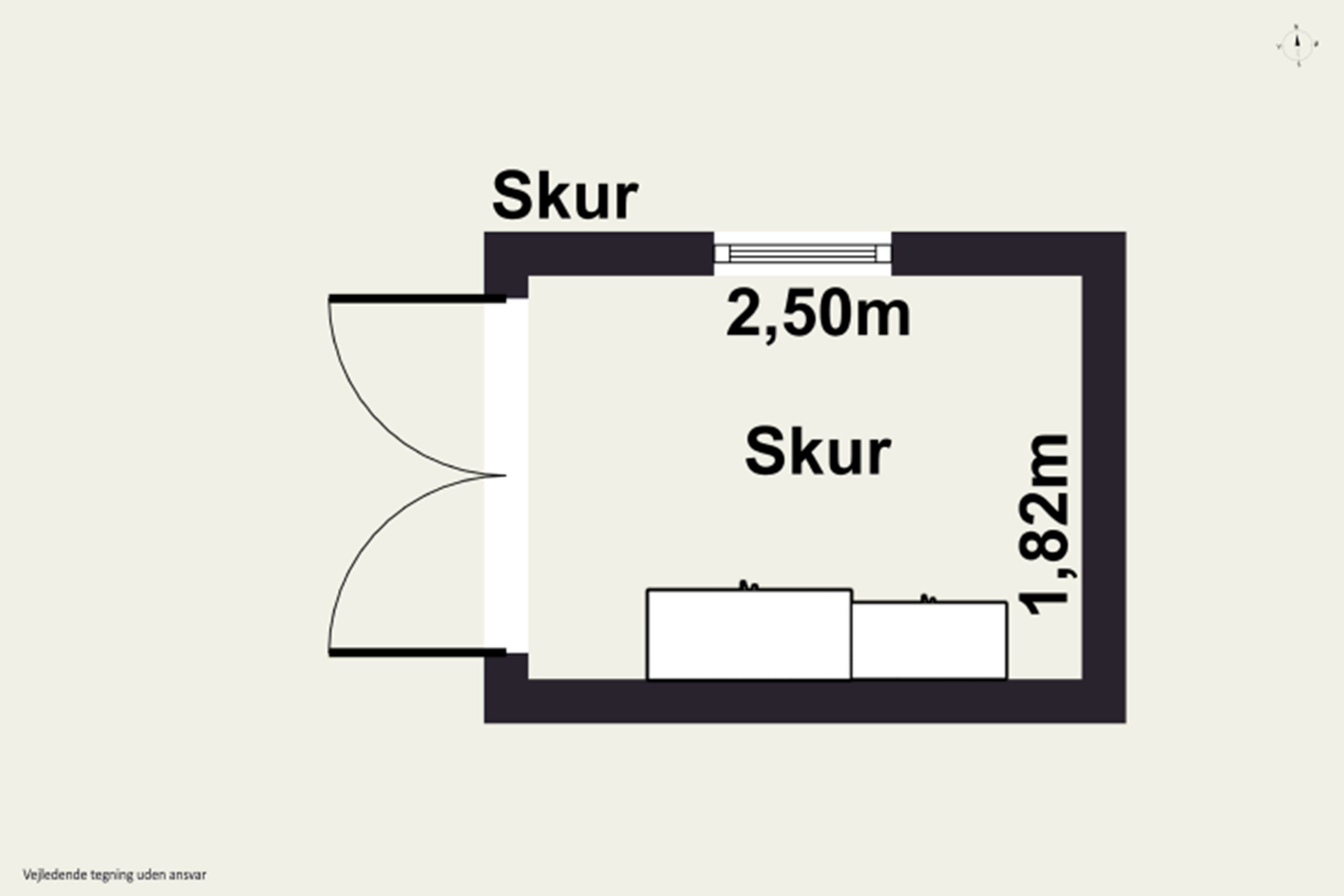Plantegninger billede af Møllegade 32, 3700 Rønne