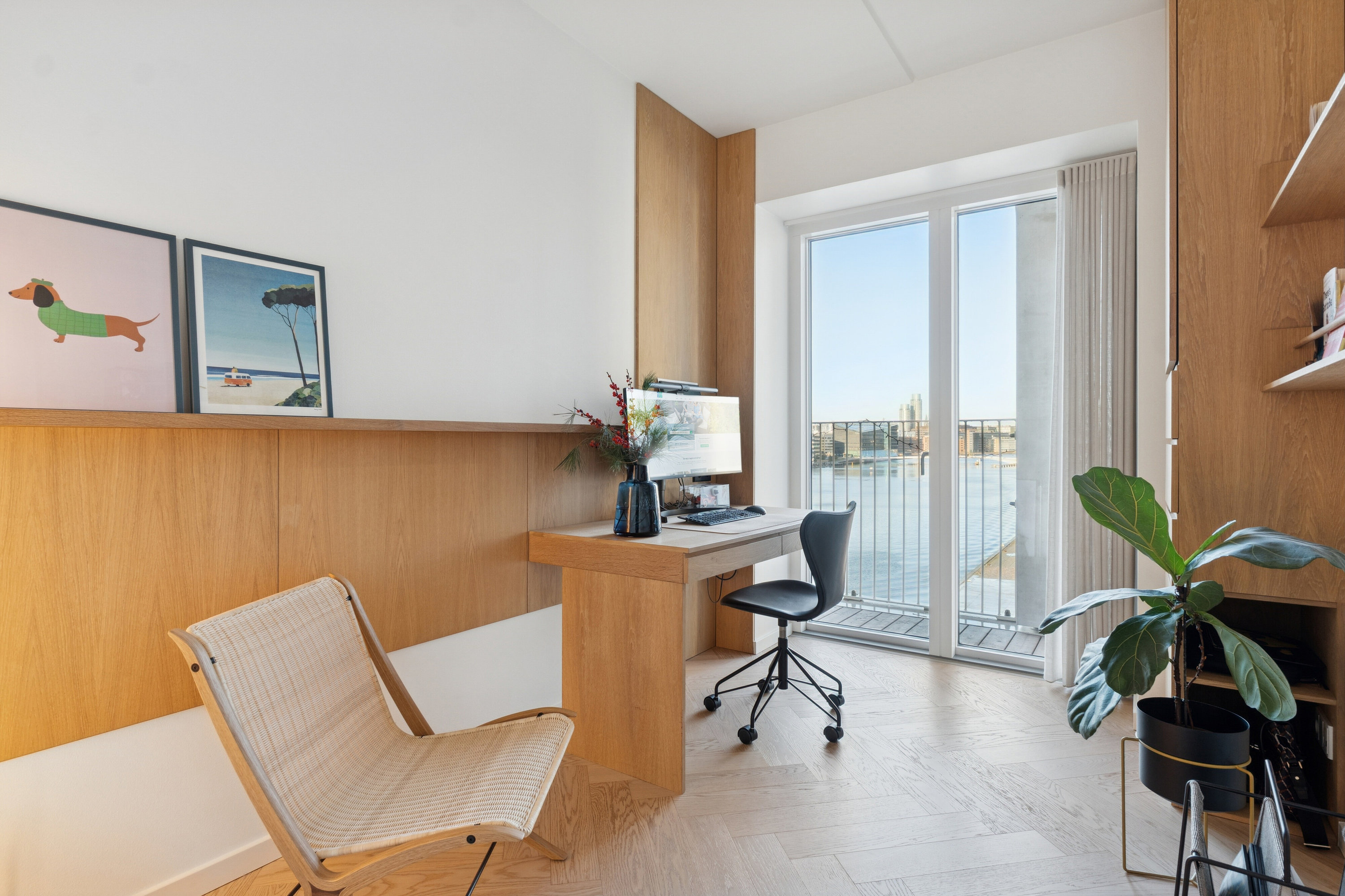 Fremhævet arbejdsværelse billede i fuldskærmstilstand. Billede af Islands Brygge 92, 5. 1., 2300 København S