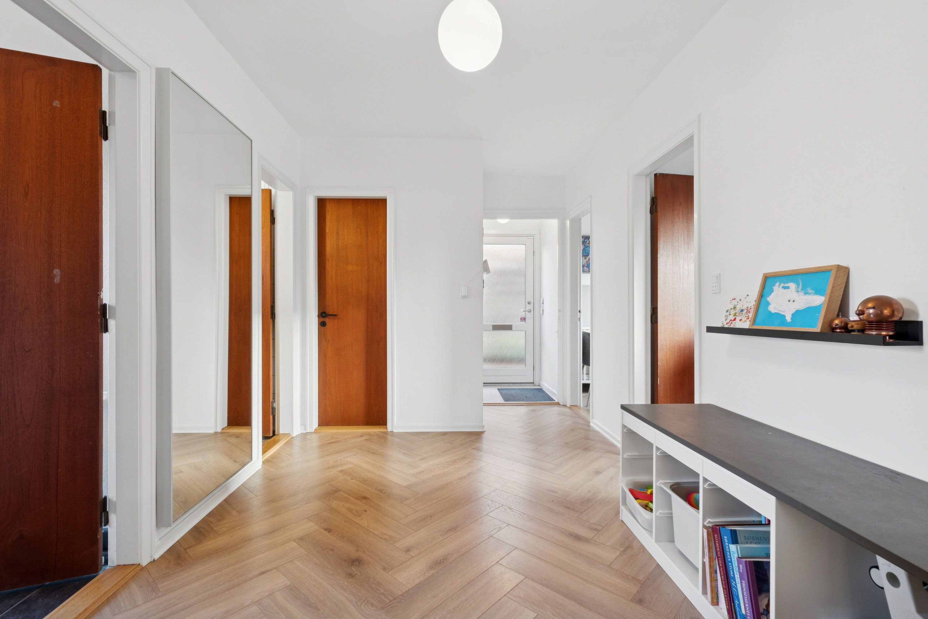 Fremhævet gang billede i fuldskærmstilstand. Billede af Lærkevej 15, Rolfsted, 5863 Ferritslev Fyn