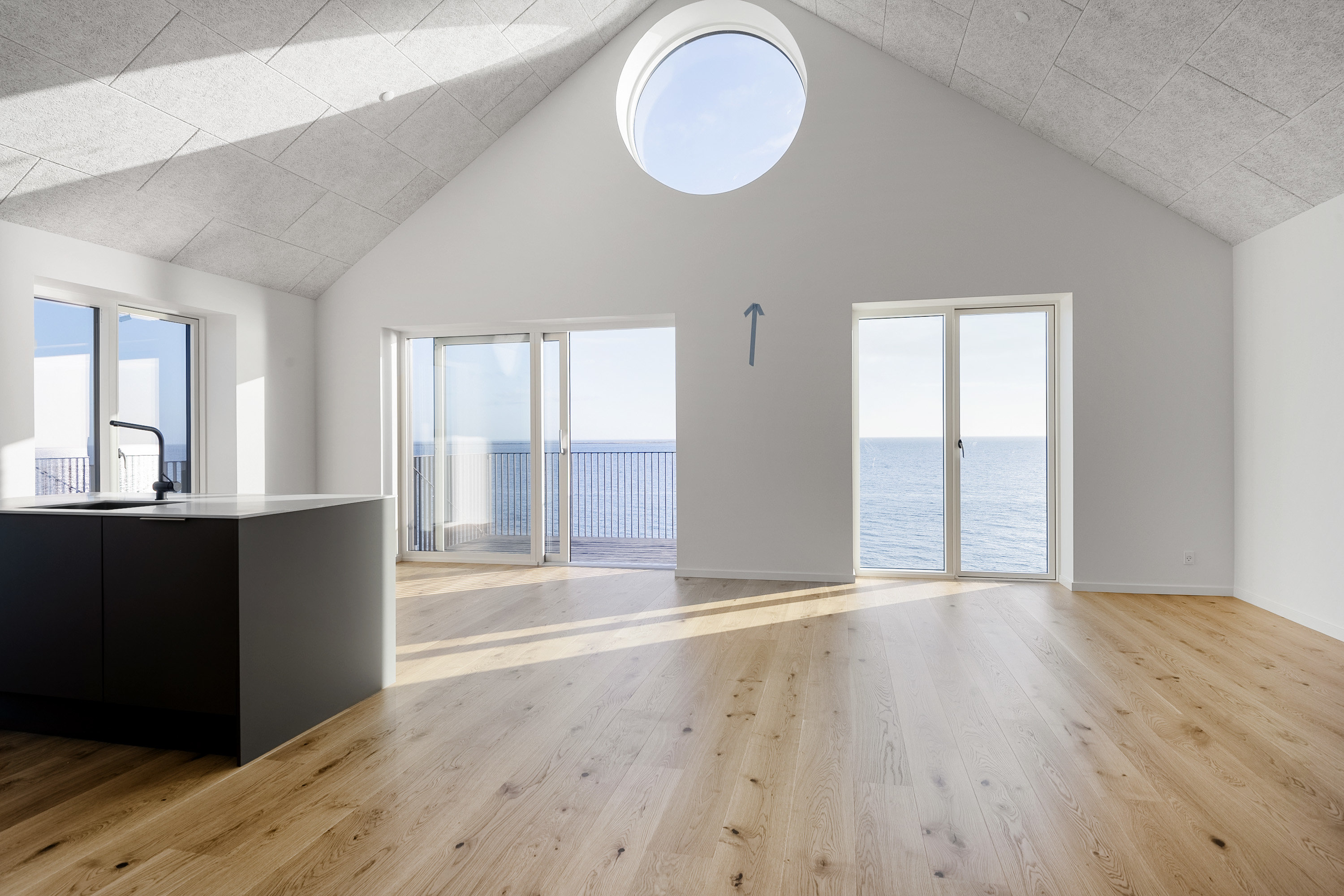 Fremhævet stue billede i fuldskærmstilstand. Billede af Færgebyen 28, 2. 3., Hou, 8300 Odder