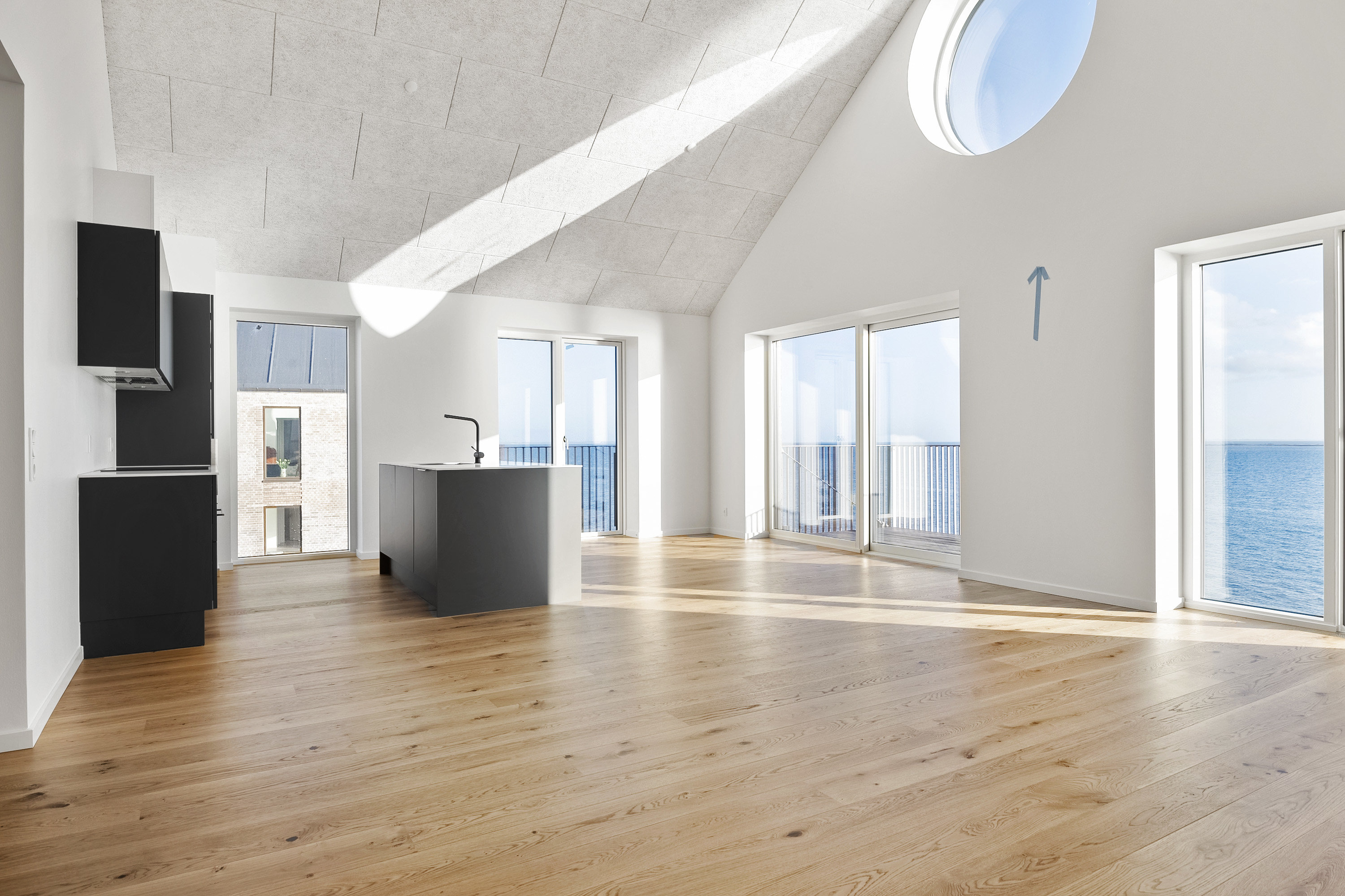 Fremhævet stue billede i fuldskærmstilstand. Billede af Færgebyen 28, 2. 3., Hou, 8300 Odder