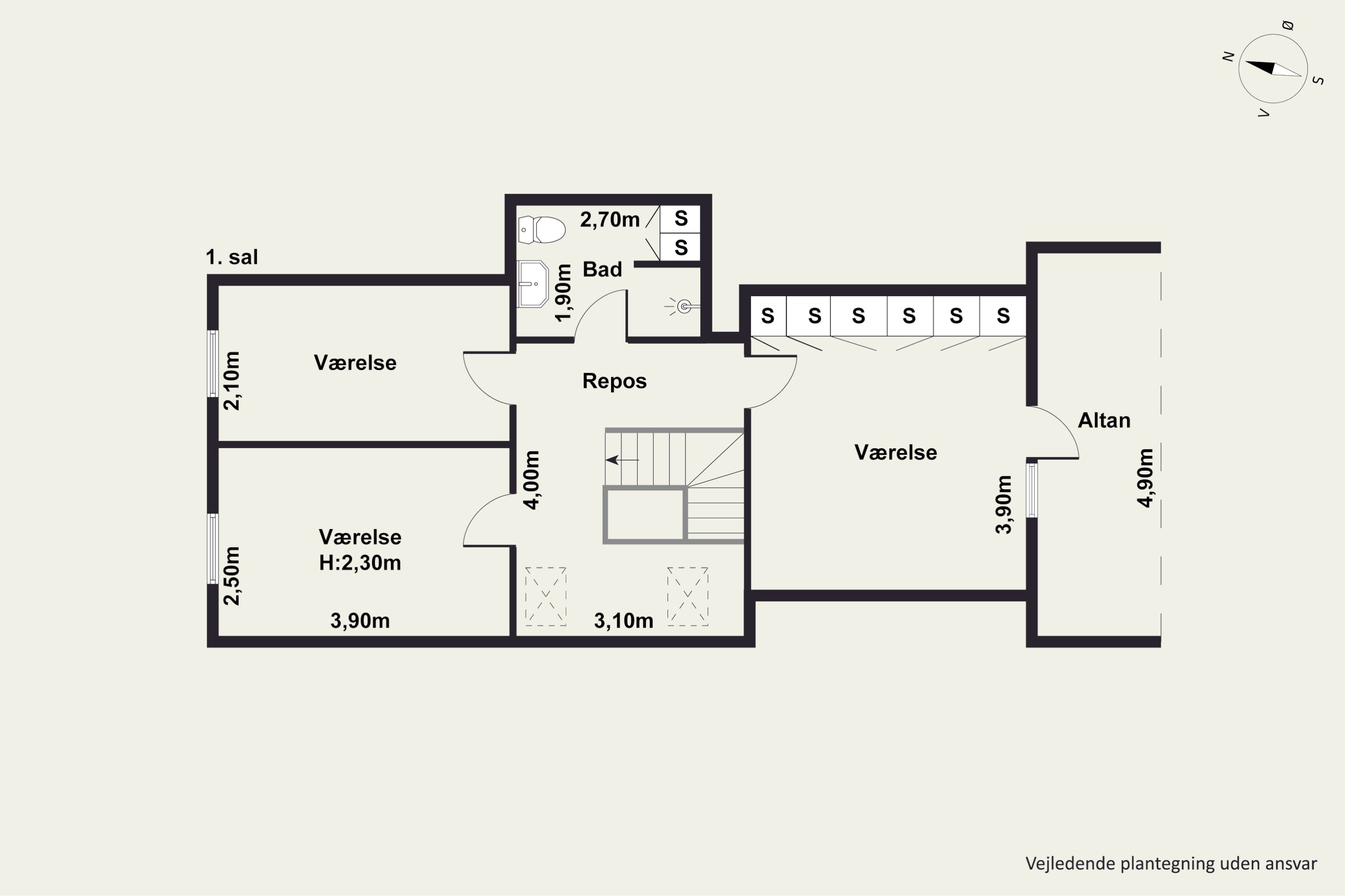 Plantegninger billede af Ny Kirkevej 1A, 4450 Jyderup