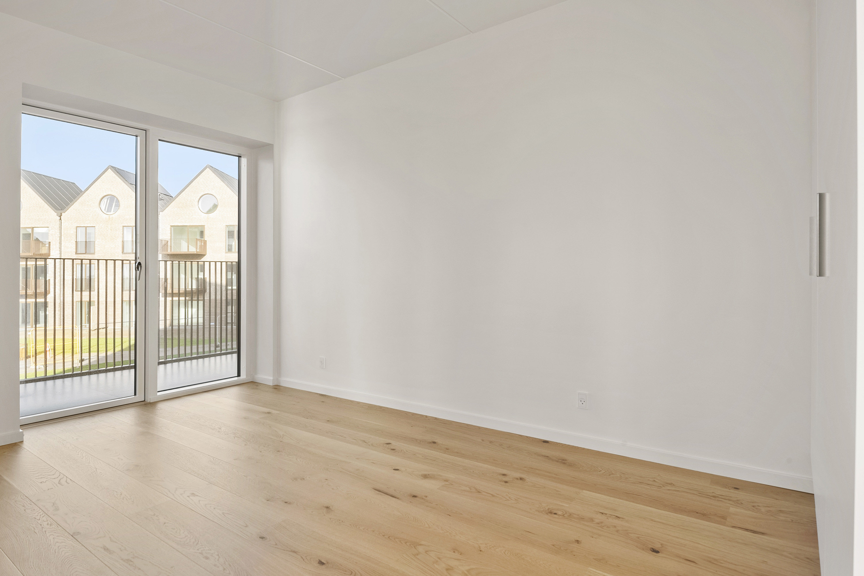 Fremhævet soveværelse billede i fuldskærmstilstand. Billede af Færgebyen 28, 1. 2., Hou, 8300 Odder