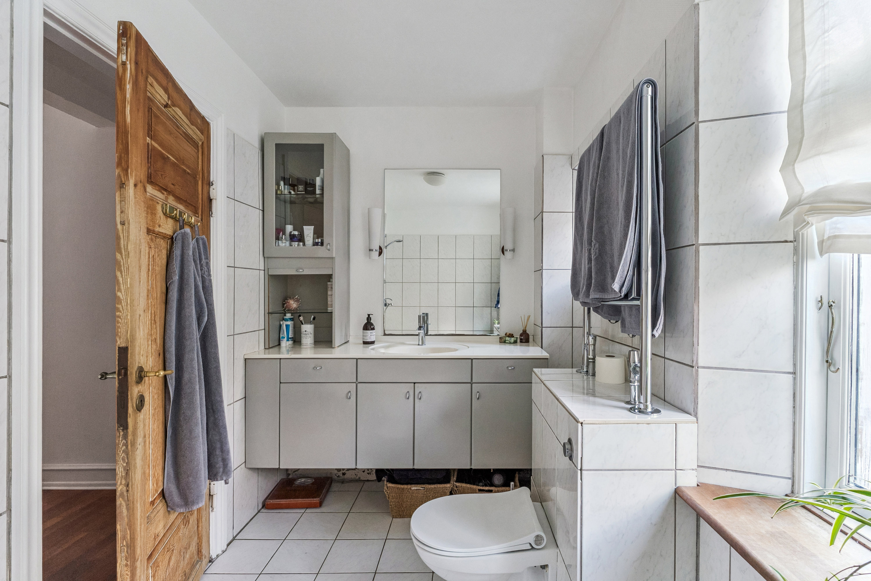 Fremhævet badeværelse billede i fuldskærmstilstand. Billede af Webersgade 40, 2100 København Ø