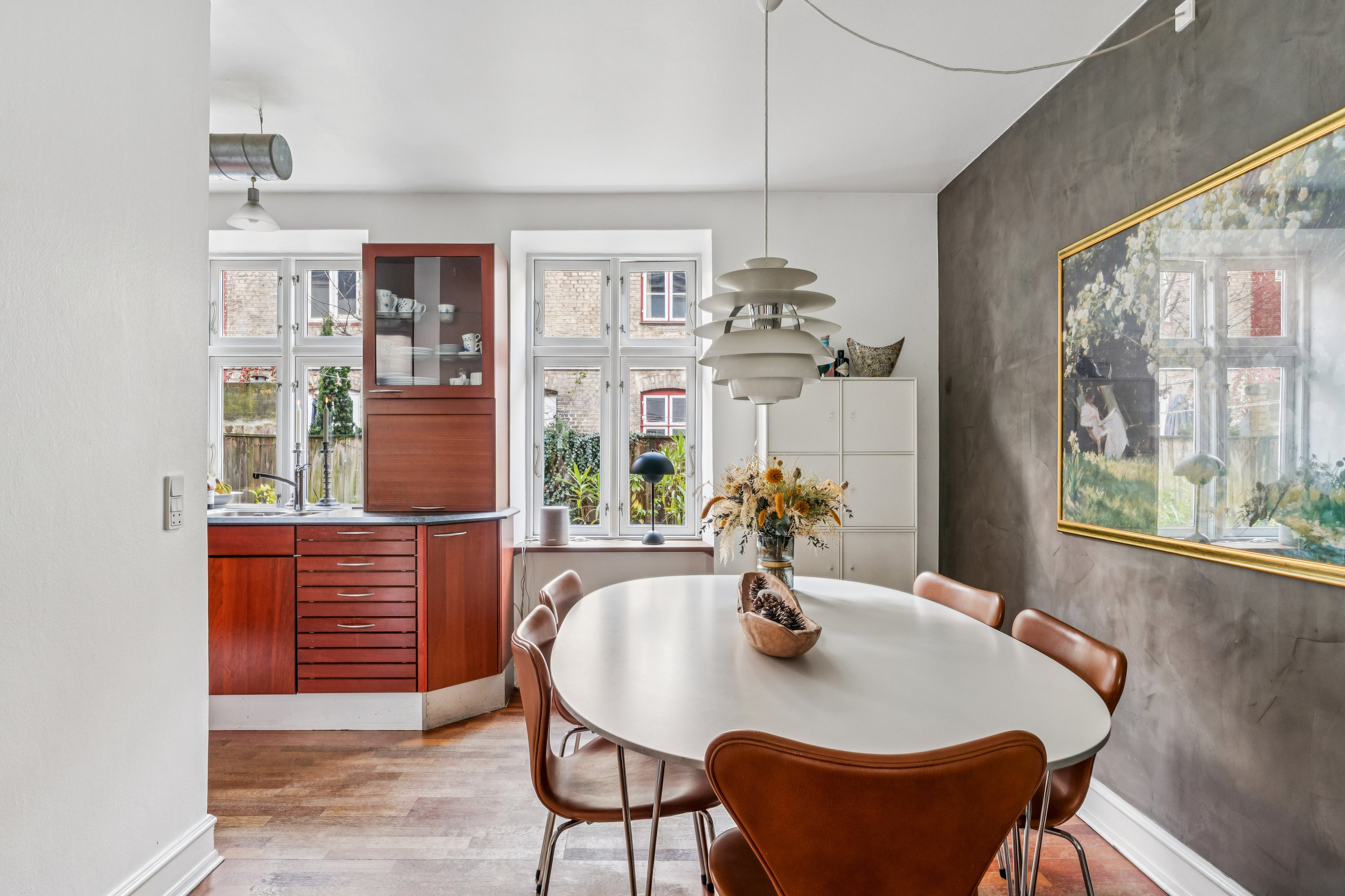 Fremhævet køkken billede i fuldskærmstilstand. Billede af Webersgade 40, 2100 København Ø