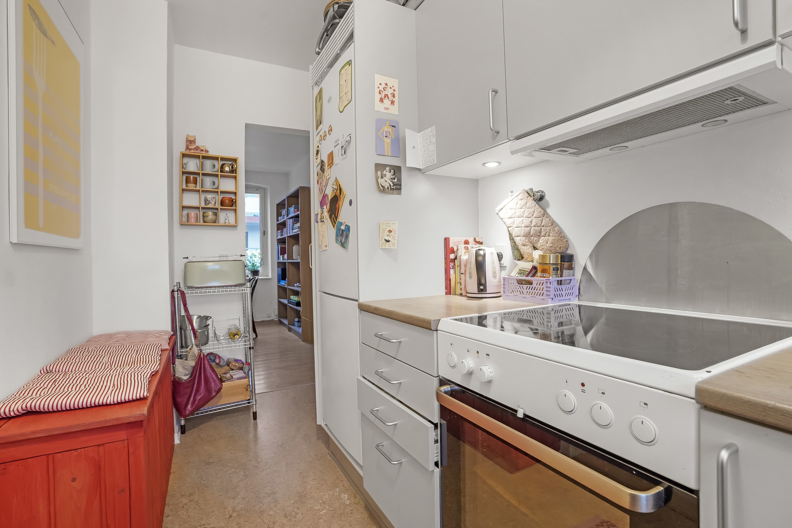 Fremhævet køkken billede i fuldskærmstilstand. Billede af Rødegårdsvej 34, 1., 5000 Odense C